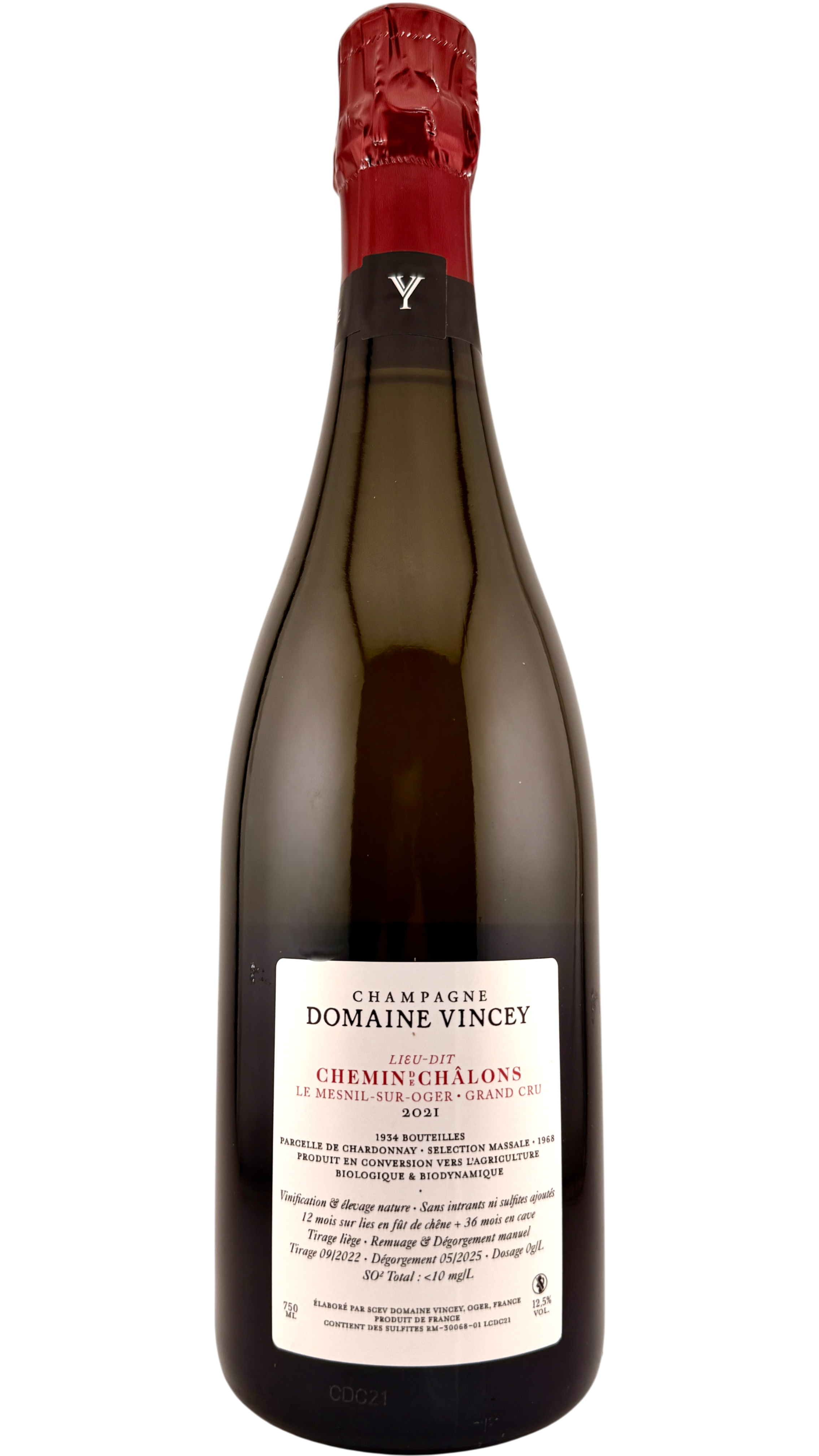 Champagne Le Chemin de Châlons Domaine Vincey