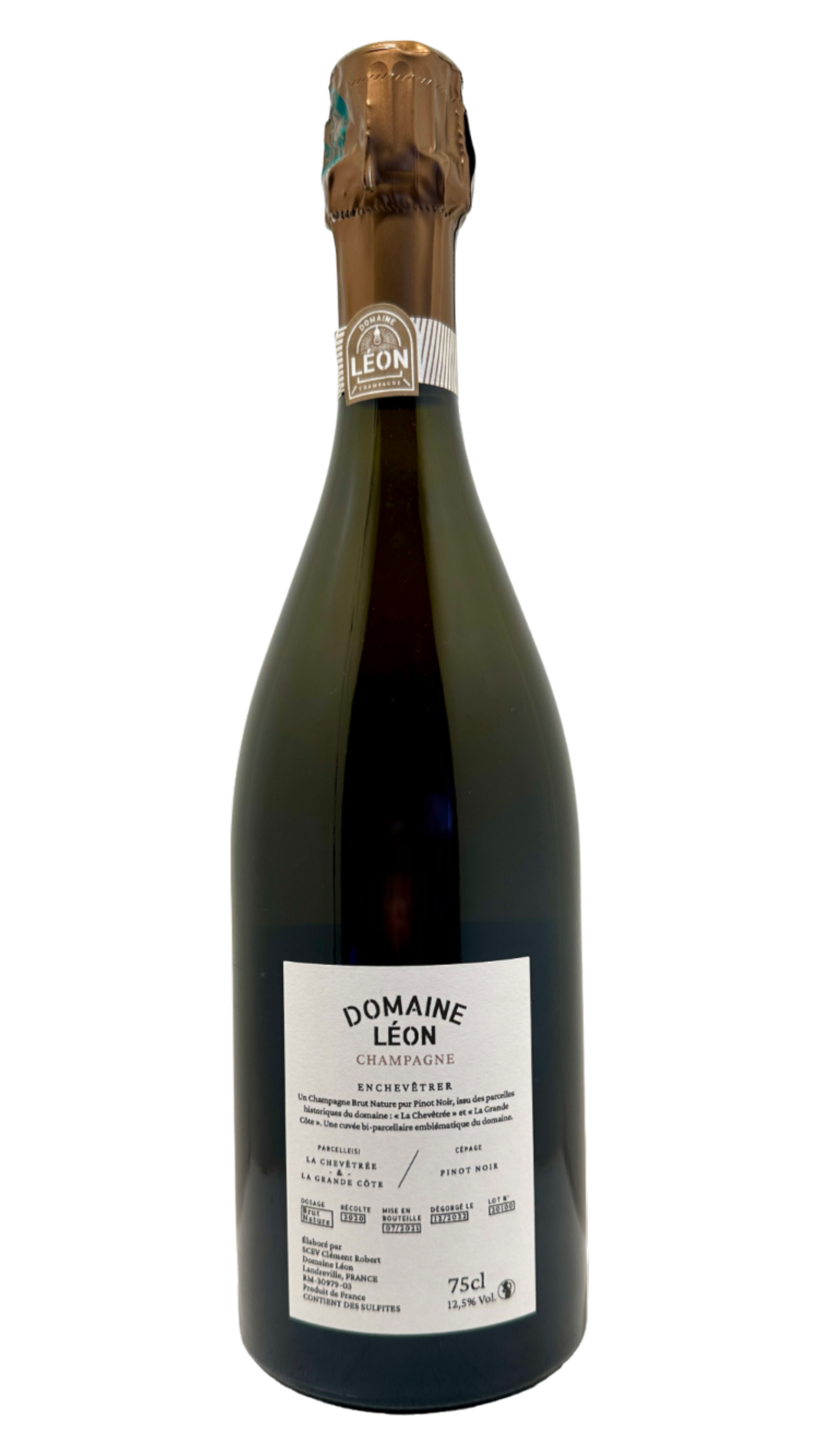 Champagne Léon L'enchevêter.