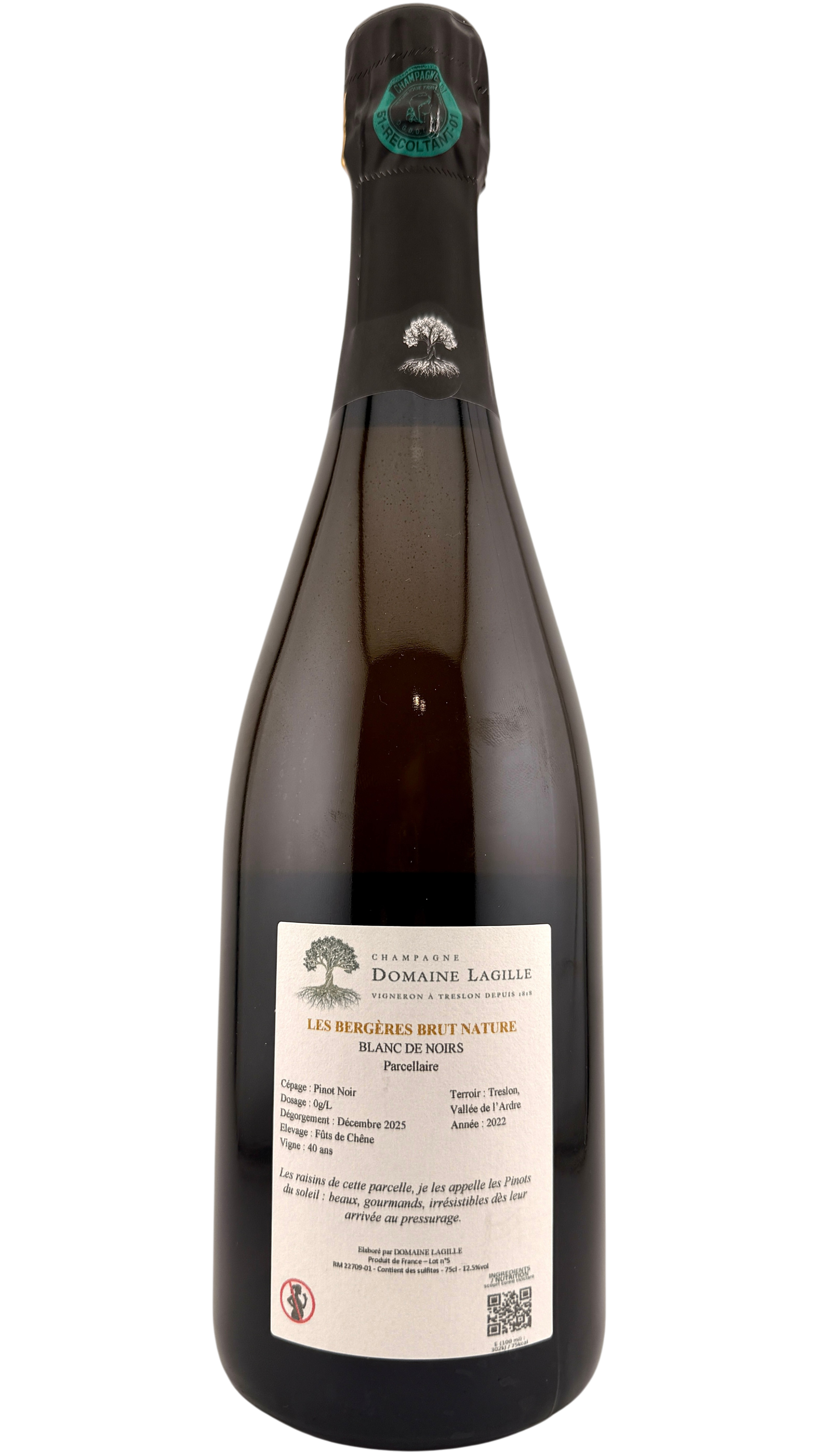 Champagne Les Bergères Domaine Lagille