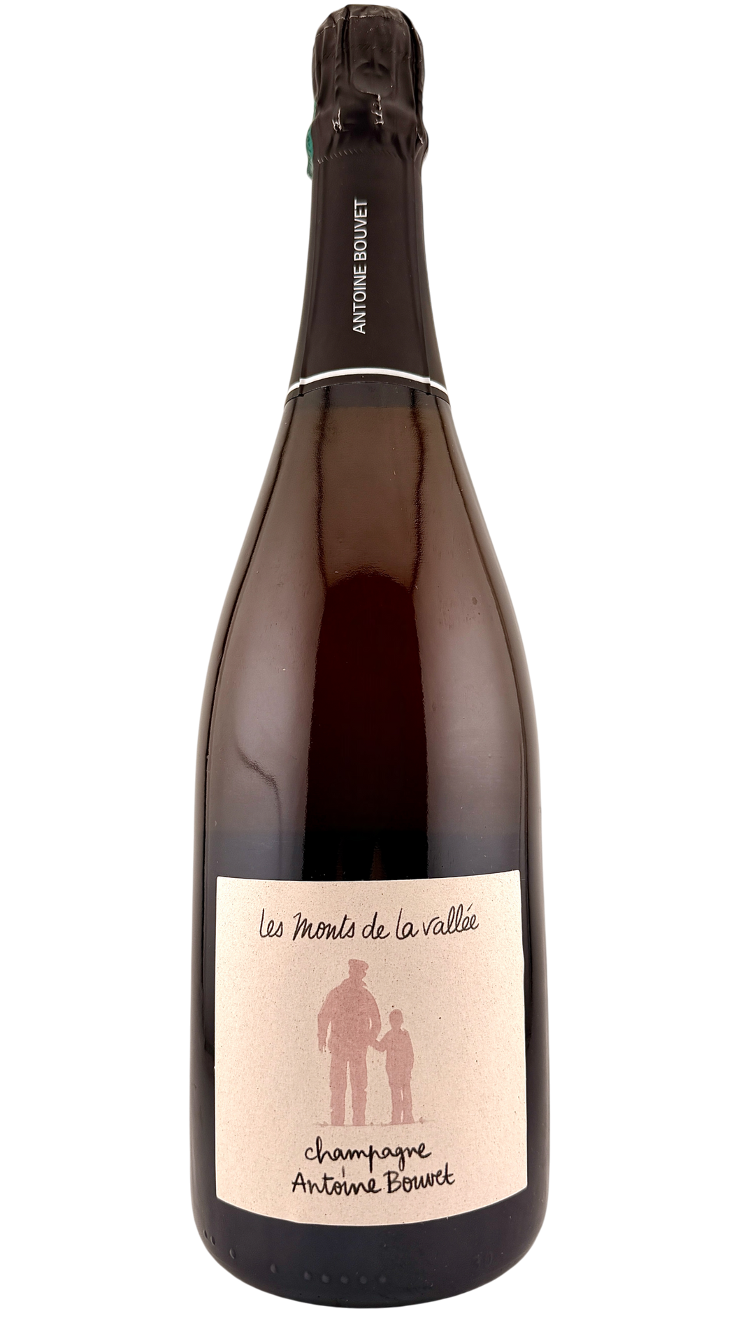 Champagne Les monts de la vallée rosé Antoine Bouvet