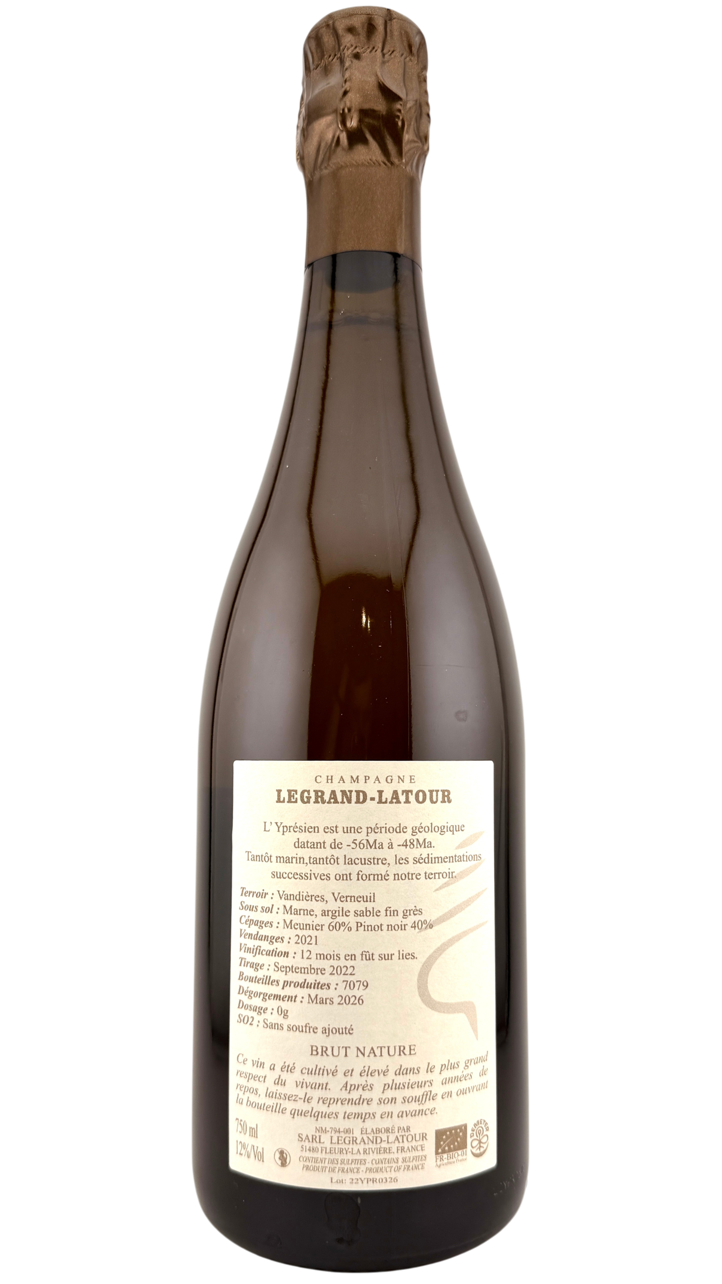 Champagne Yprésien Thibault Legrand-Latour