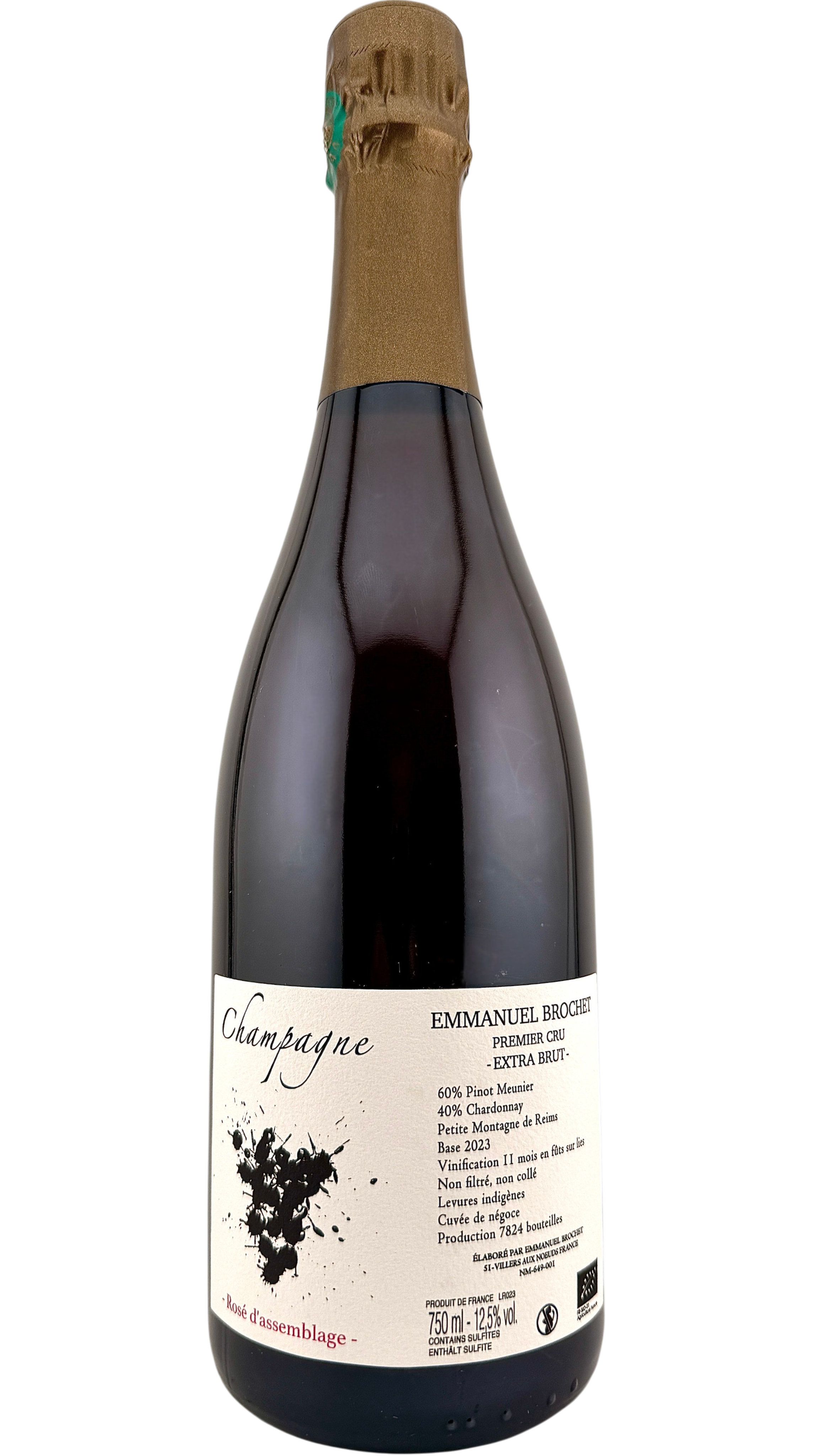 Champagne _ Le rosé d'assemblage _ Emmanuel Brochet