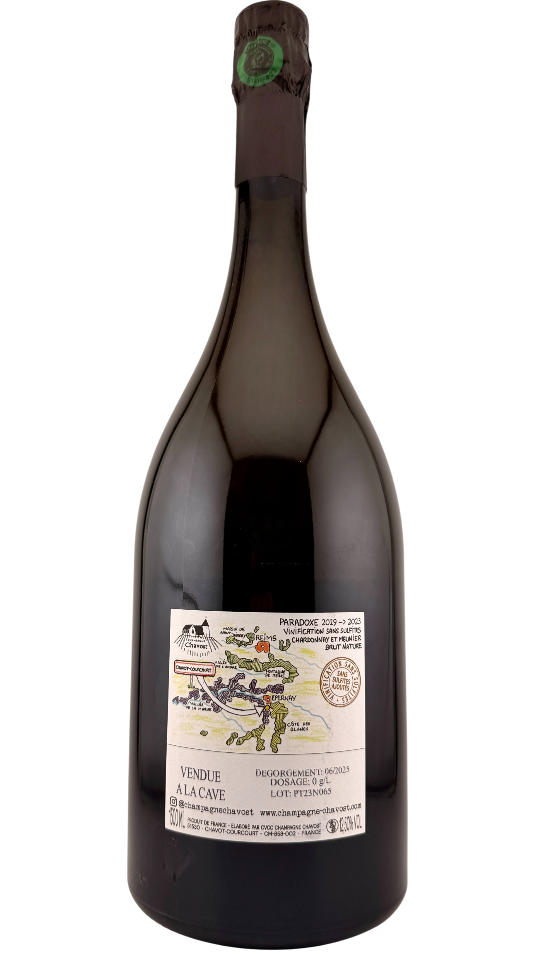 Champagne Paradoxe Champagne Chavost Magnum