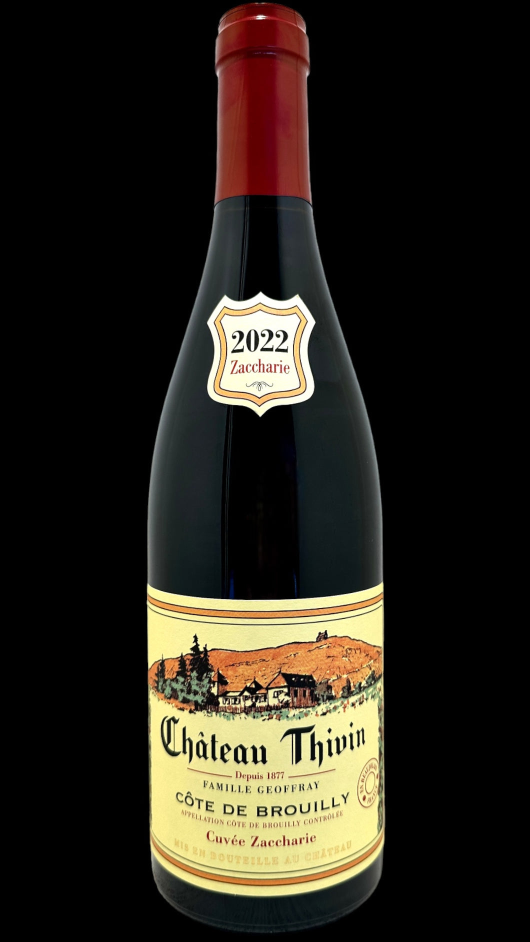 Château Thivin Côte Brouilly  Cuvée Zaccharie