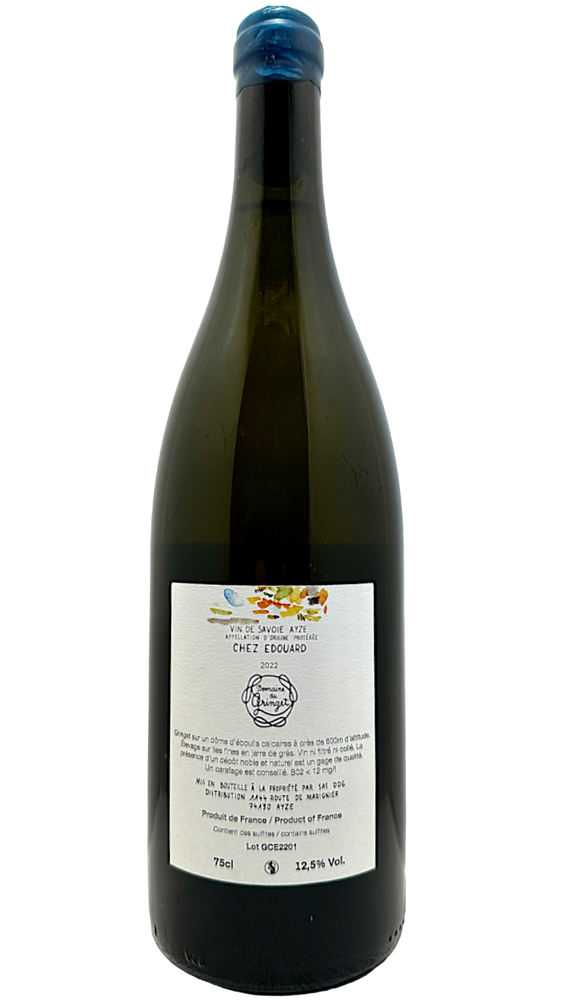 vin de savoie wine vin blanc organic bio biodynamie biodynamique nature natural naturel dominique belluard cépage gringet ayze vin de savoie ayze chez edouard