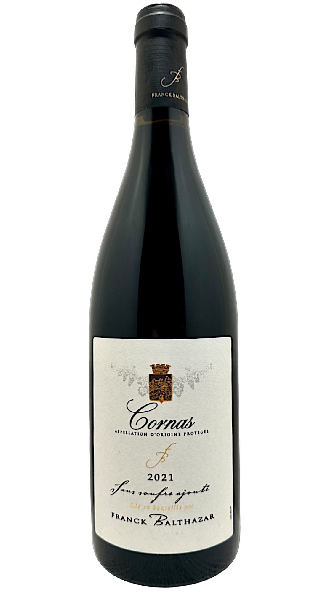 Cornas Sans soufre ajouté Franck Balthazar