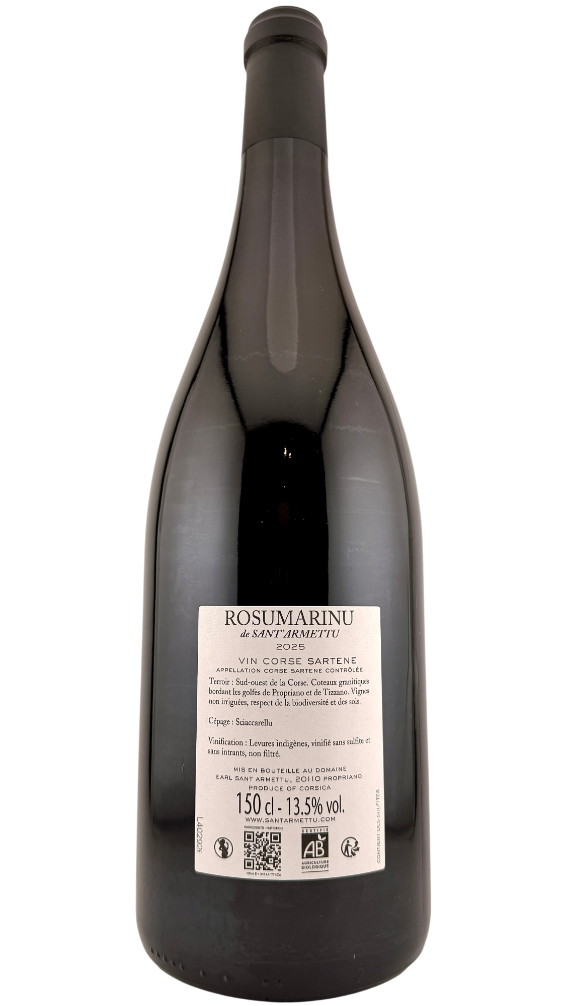 Corse Sartène rouge _ Rosumarinu _ Sant Armettu MAGNUM