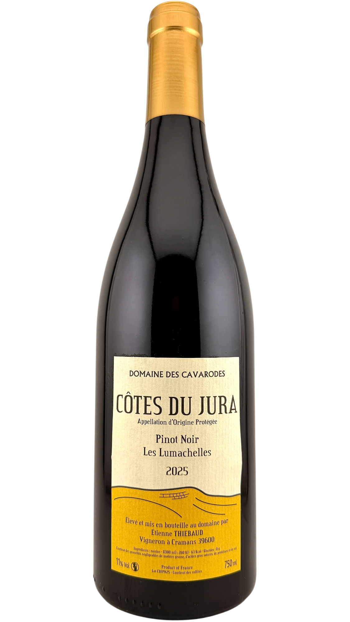 Côtes du Jura Pinot Noir "Les Lumachelles"