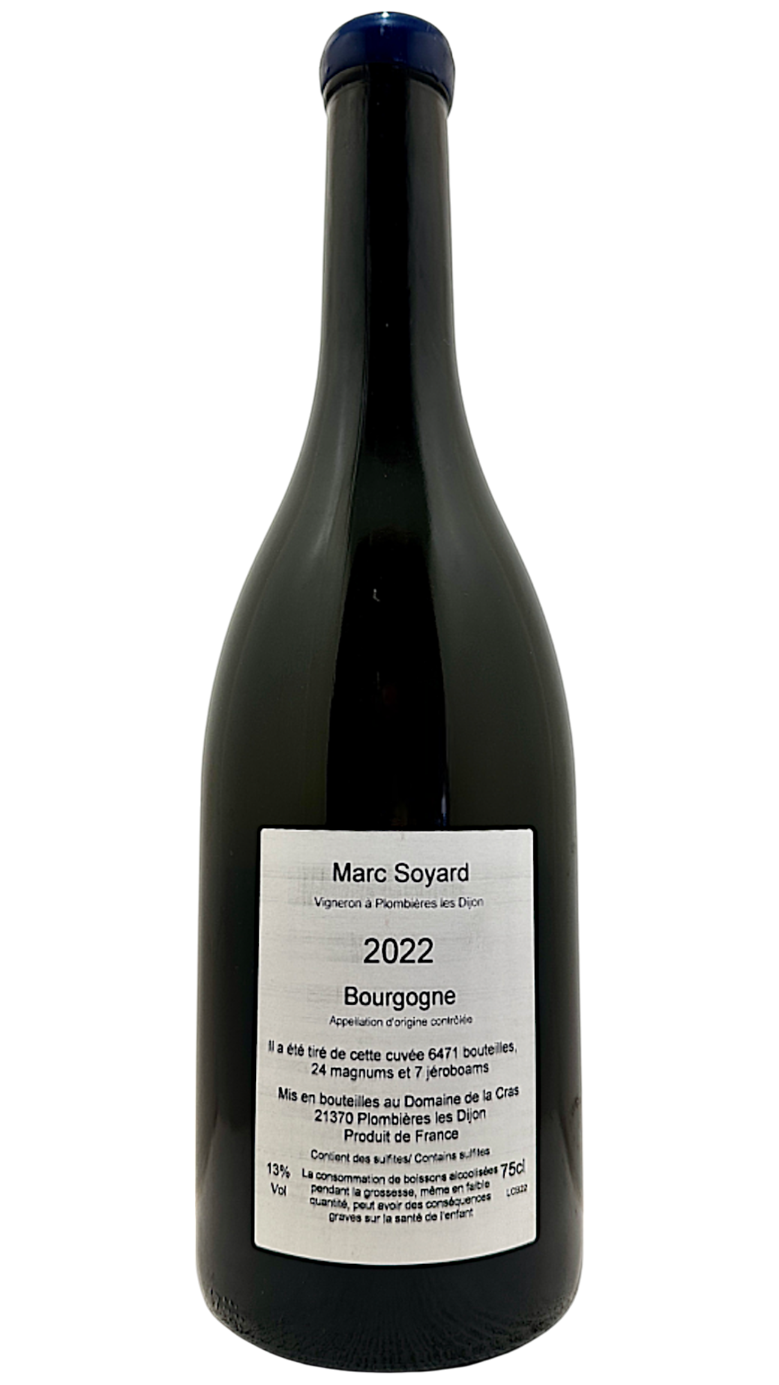 Cras rouge 2022 Coteaux de Dijon Domaine de la Cras