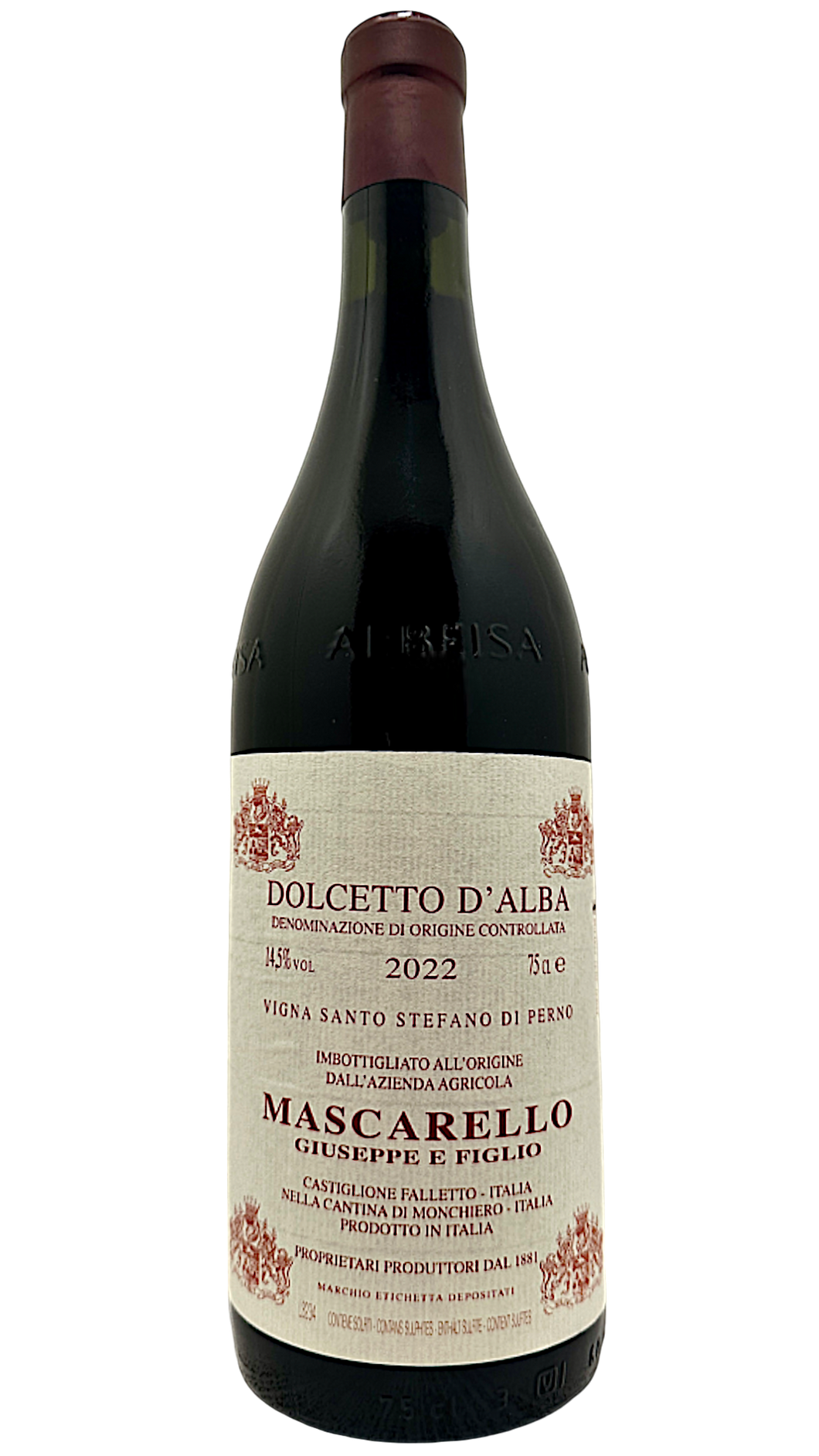 Dolcetto d'Alba  Guiseppe e figlio Mascarello