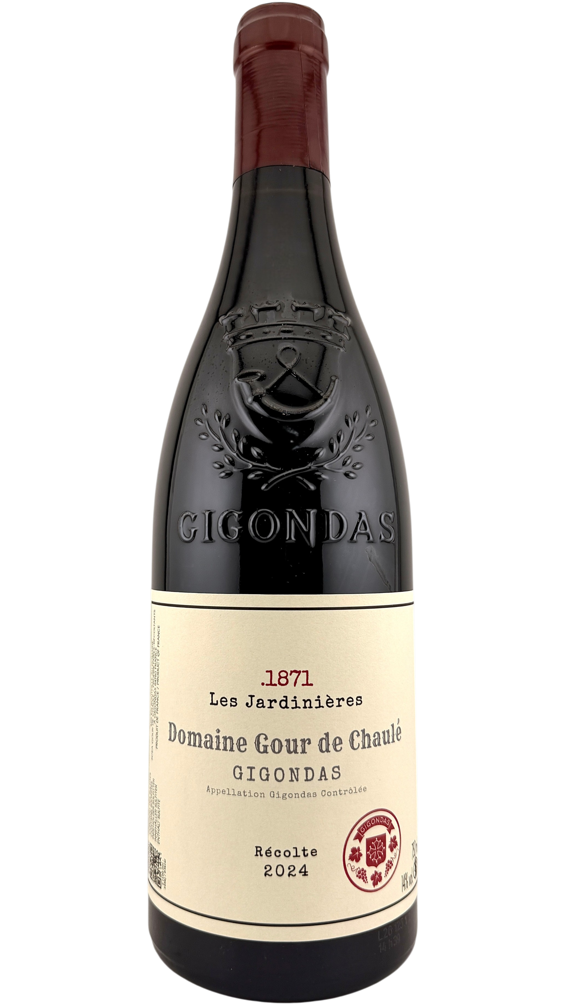 Gigondas Les Jardinières  Domaine Gour de chaulé