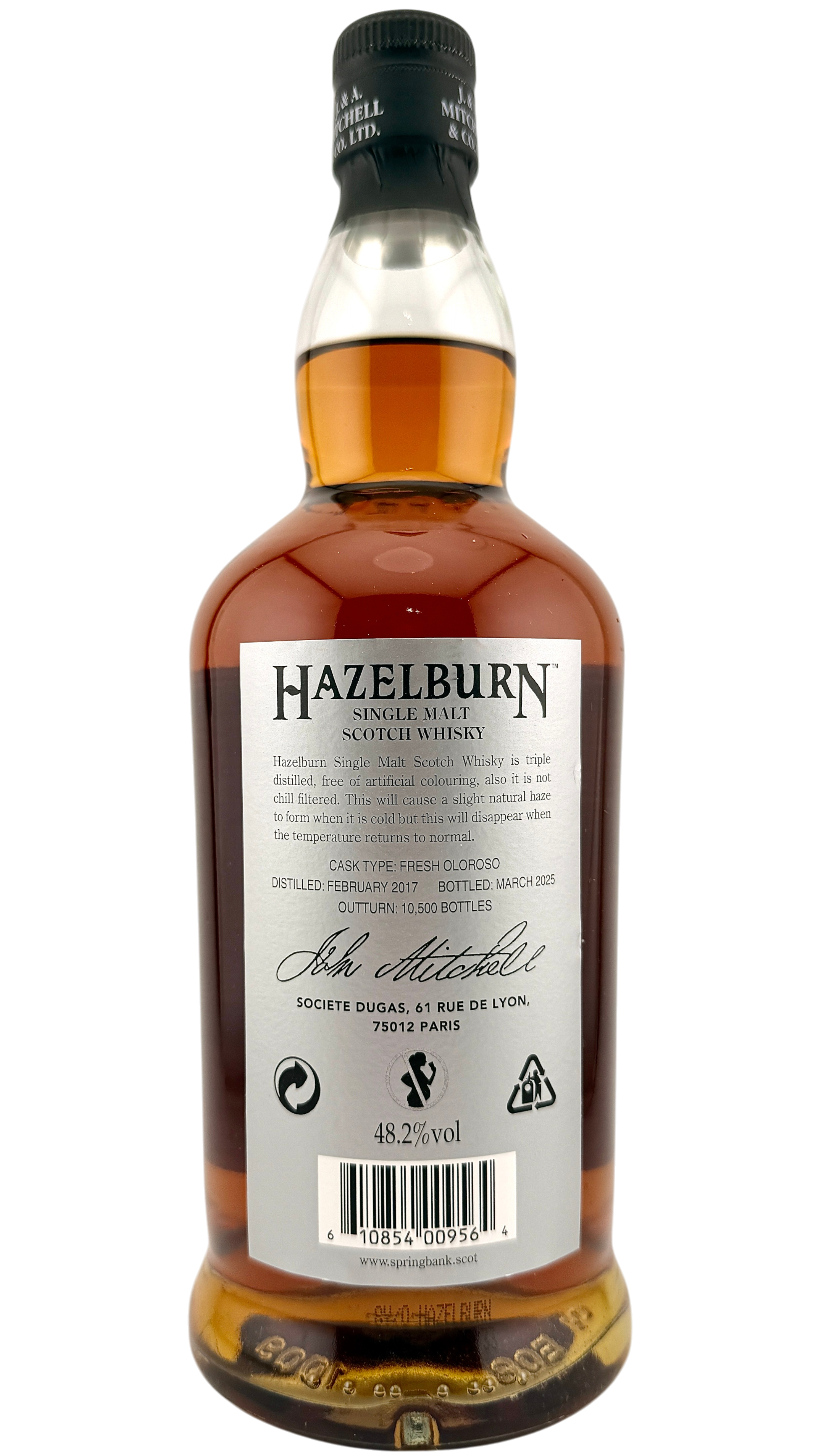 Hazelburn "Sherry Wood" 8 ans