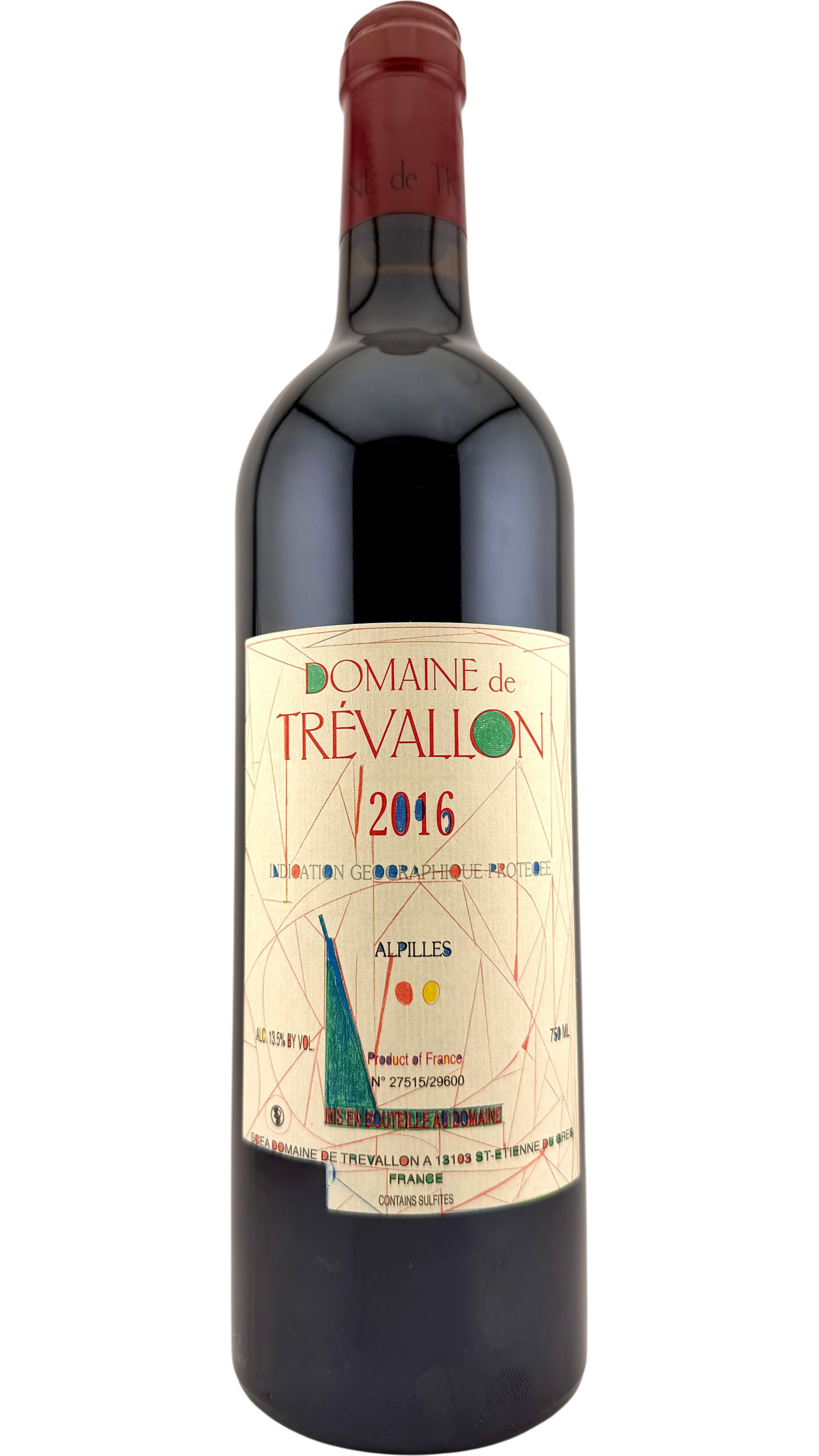 IGP Alpilles 2016 Domaine de Trévallon 