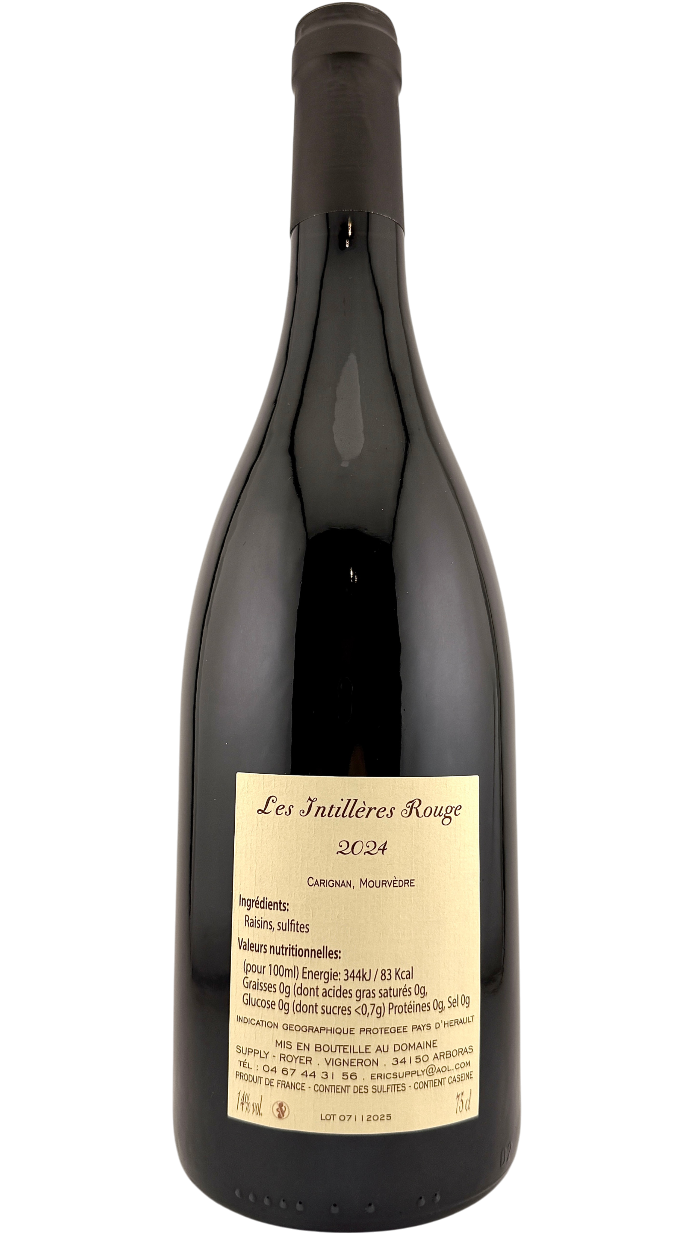IGP Mont Baudile Les Intillères Domaine Supply Royer