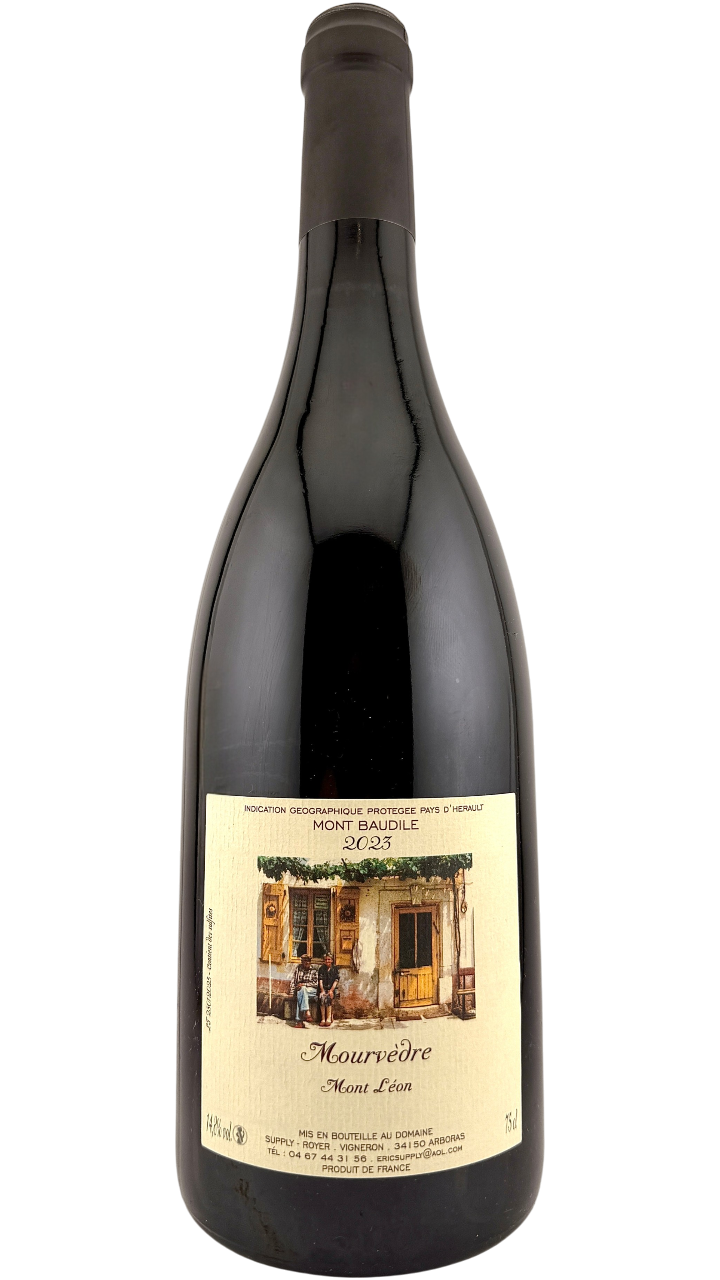 IGP Pays d'Hérault Mont Baudile "Le mourvèdre de mont léon"