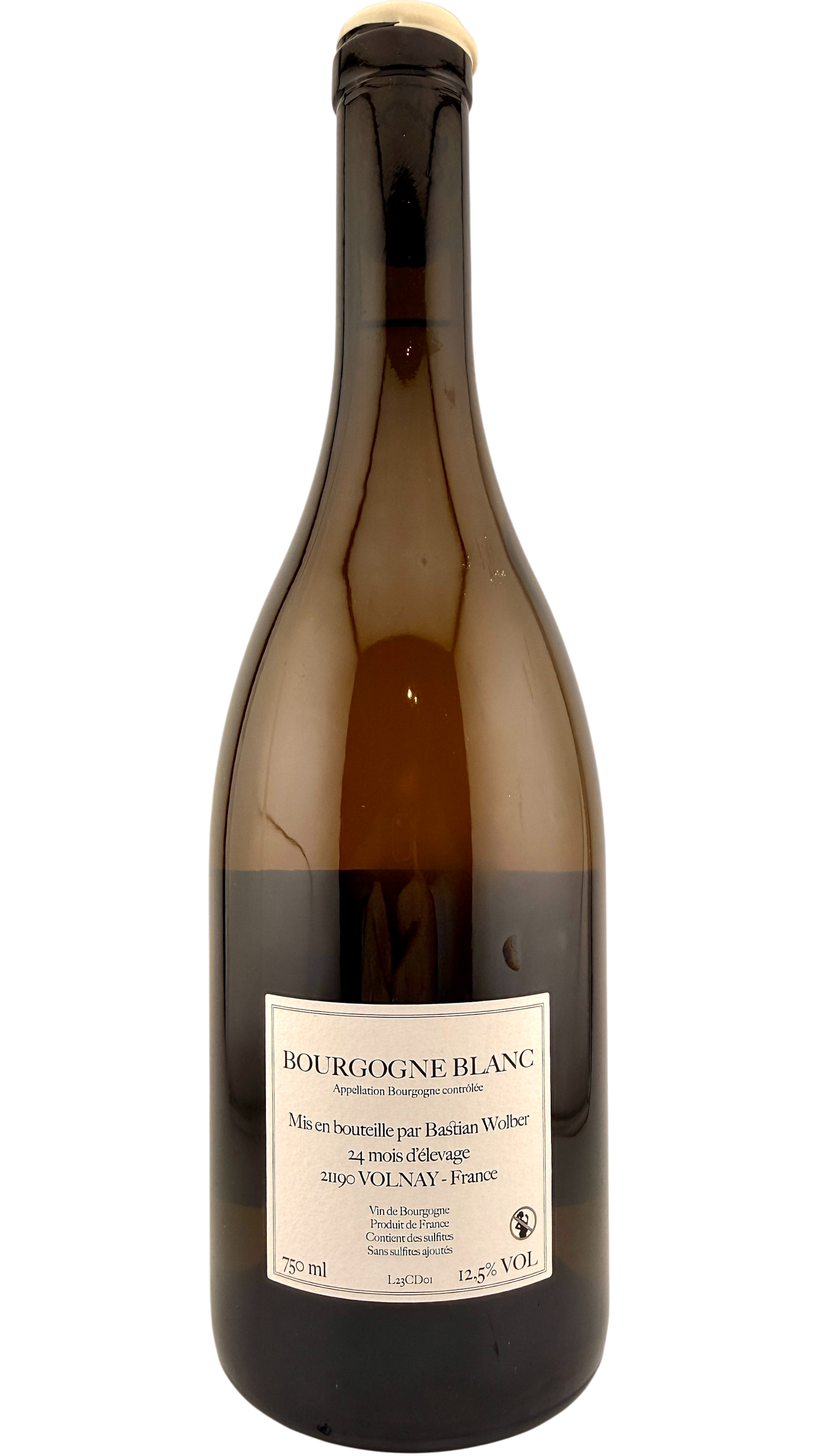 Laisse tomber Bourgogne blanc  Bastian Wolber