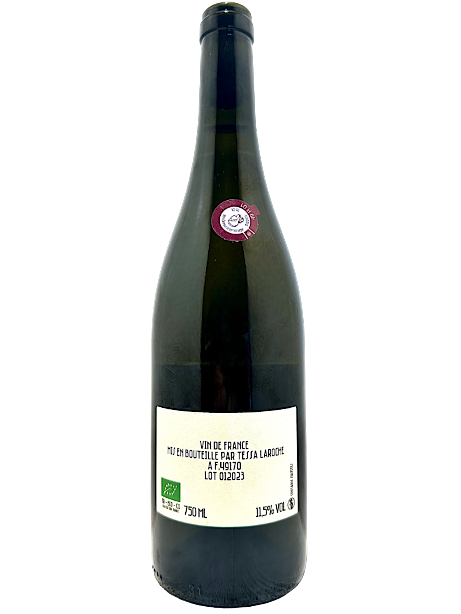 Le berceau des fées Vin de France Tessa Laroche