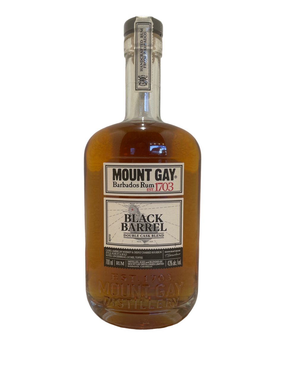 rum rhum spirit spiritueux mount gay barbados rum black barrel double cask blend