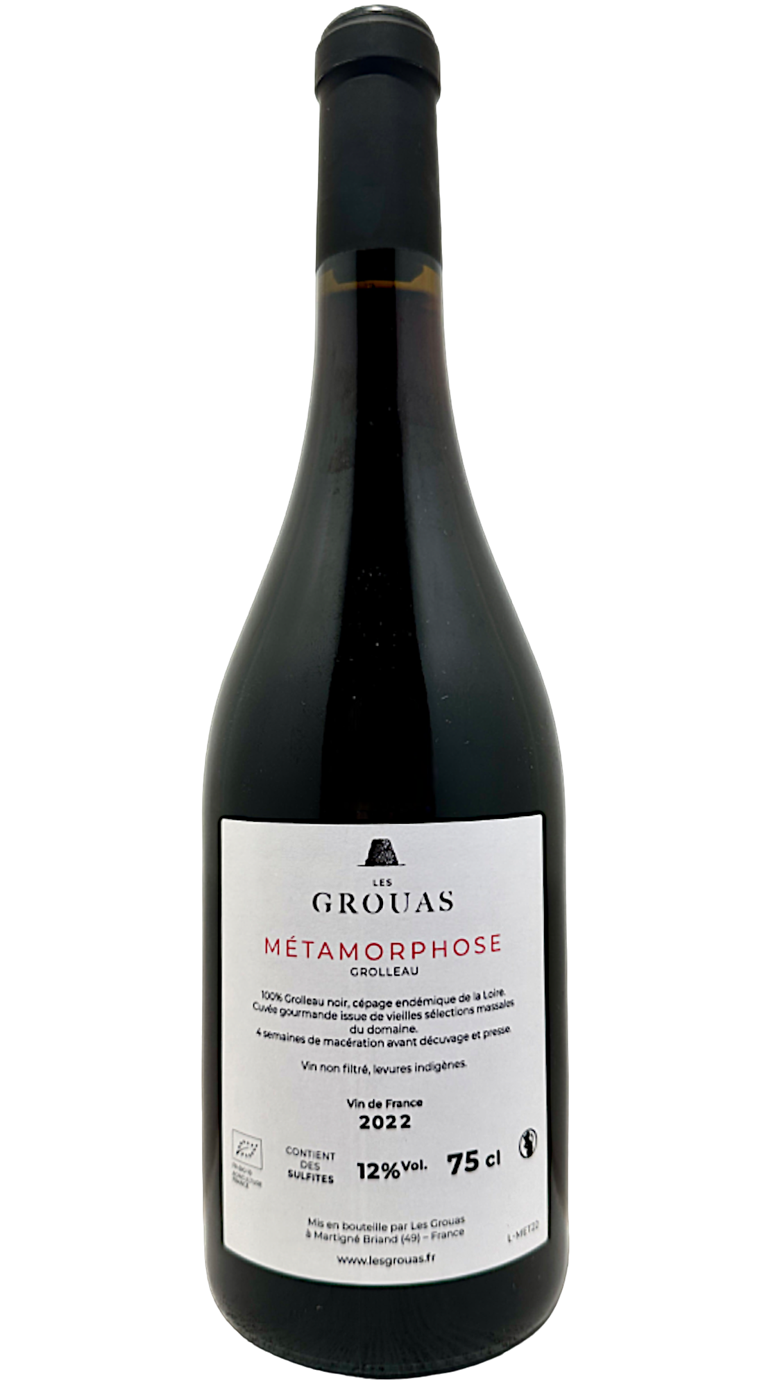 Métamorphose  Anjou  domaine des grouas