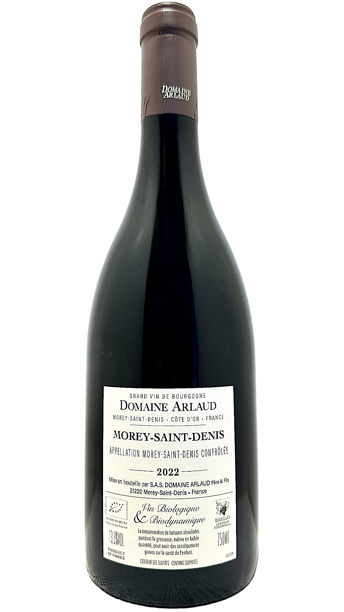Morey saint denis Domaine Arlaud