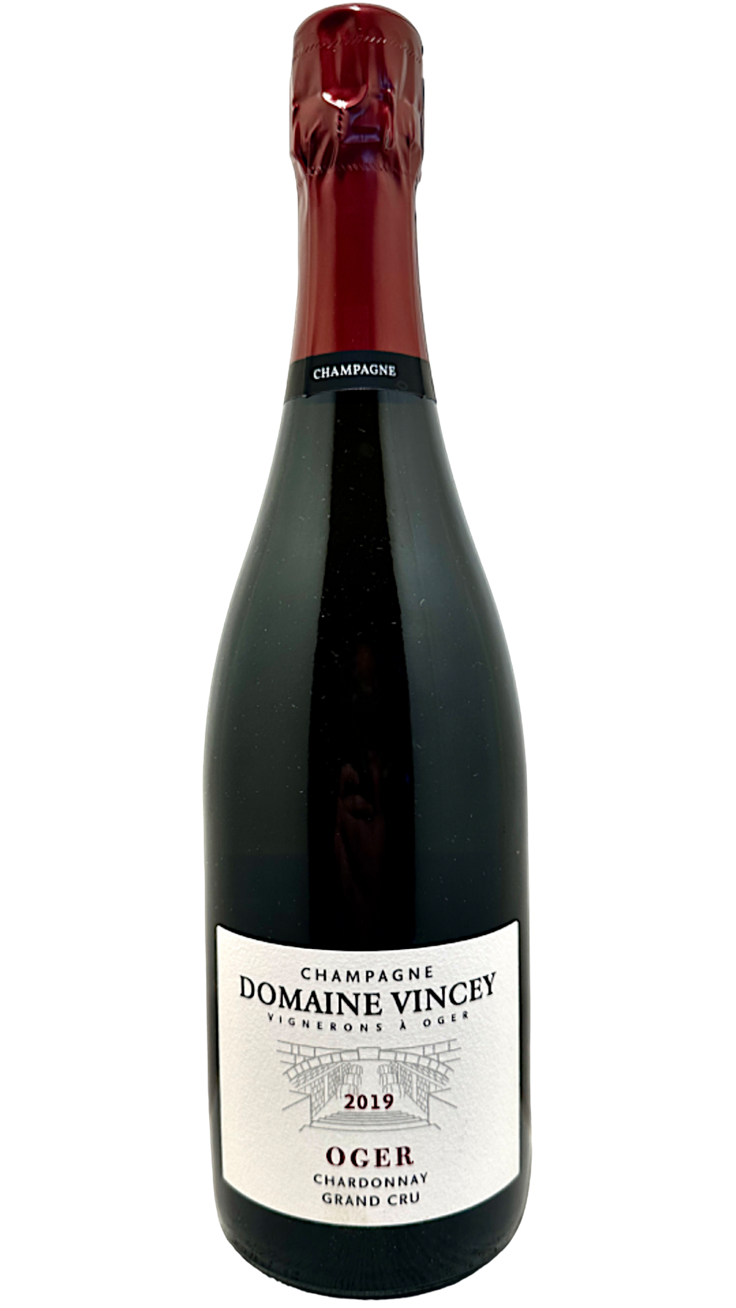 vin de champagne vin effervescent sparkling wine organic bio biodynamie nature natural wooden wine artisan vigneron chardonnay côte des blancs quentin et marine vincey domaine vincey champagne extra brut blanc de blancs grand cru oger 2019