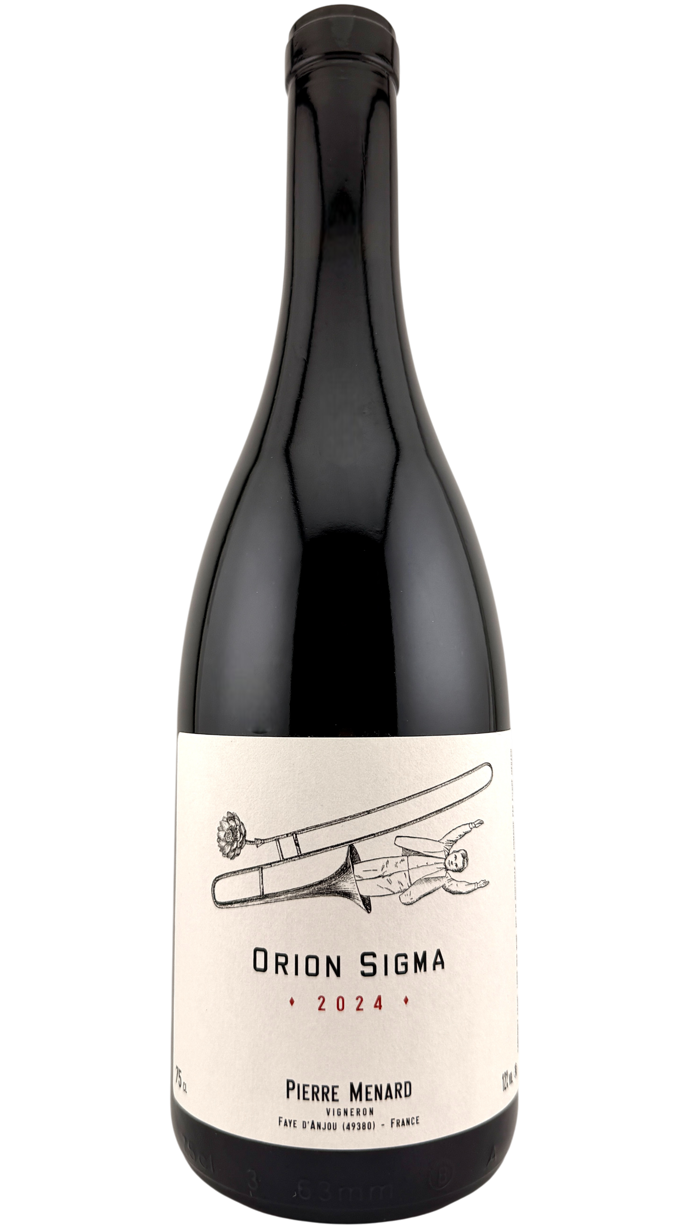 Orion sigma Domaine Pierre Ménard cabernet franc vin rouge de loire vallée de la loire valley natural wine organic bio biodynamie red wine