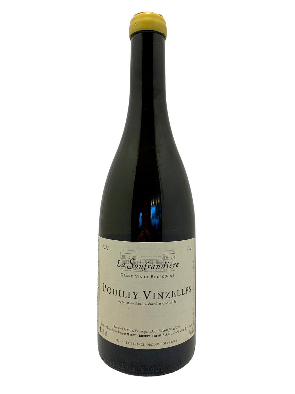 bourgogne burgundy organic wine natural biodynamie vin nature la soufrandière chardonnay pouilly-vinzelles 