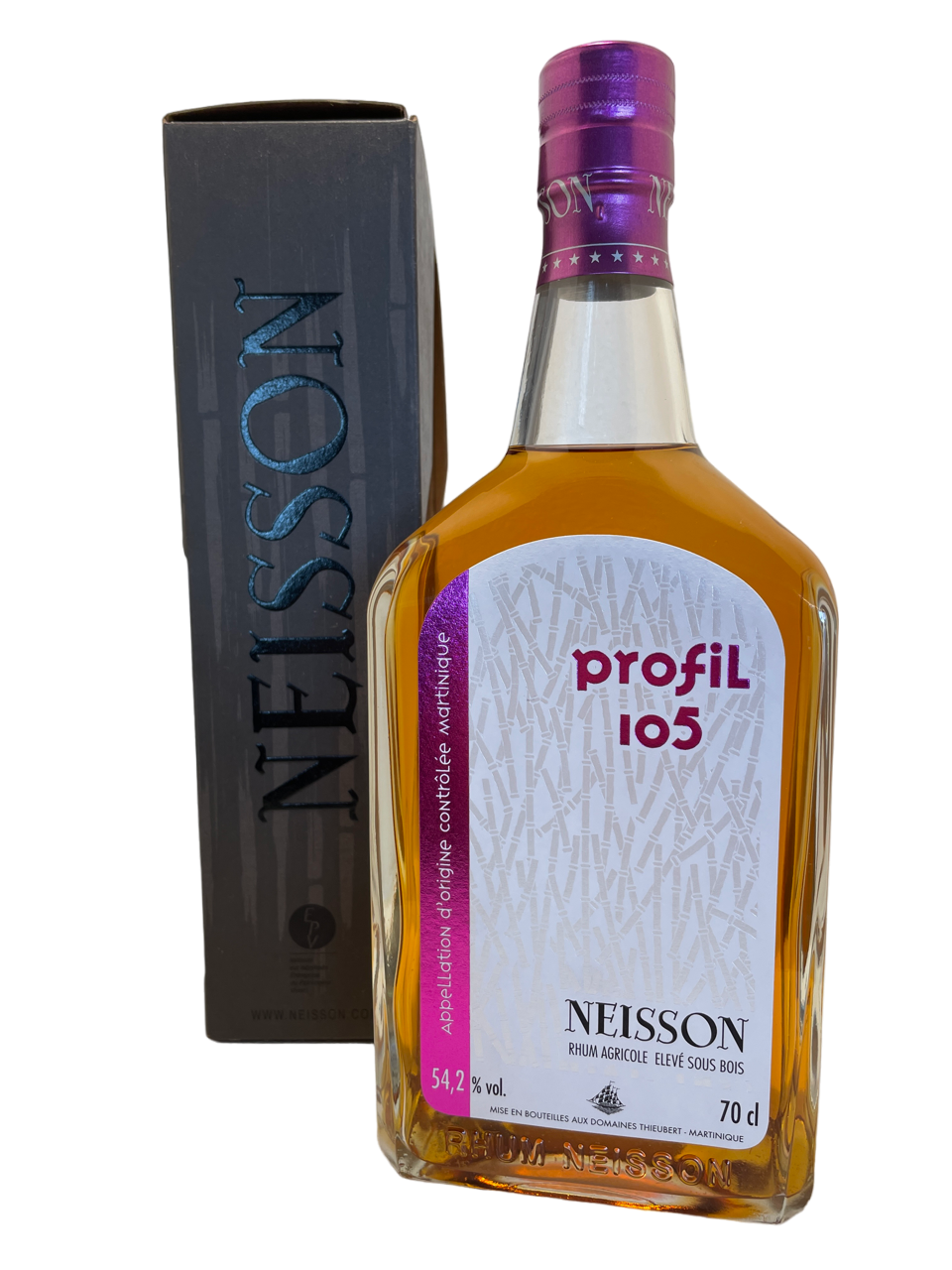 Rhum agricole rum martinique spiritueux spirit neisson rhum ambré profil 105