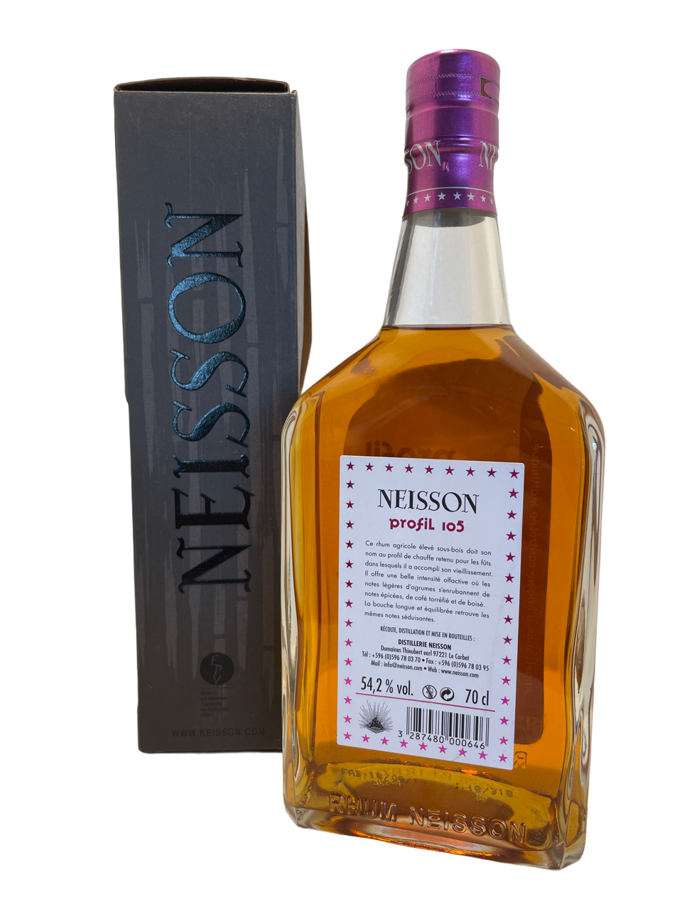 Rhum agricole Neisson "Profil 105"
