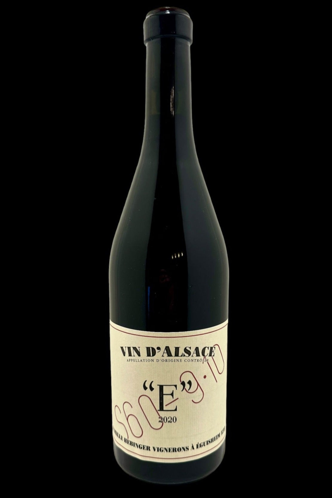Pinot Noir E Eichberg grand cru Alsace Domaine Hebinger