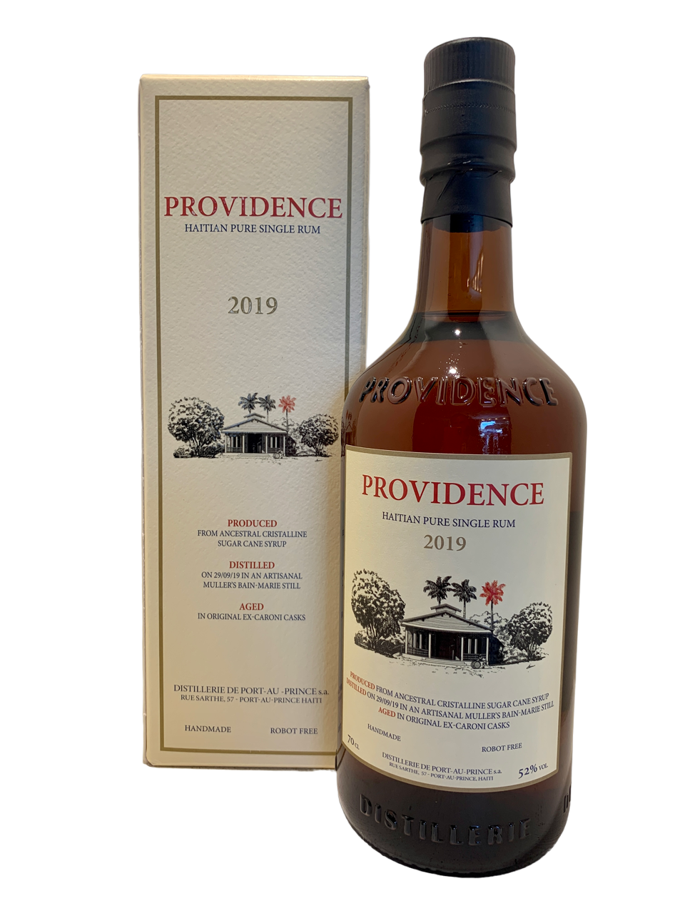 Haitian pure single rum rhum de haïti providence spirit spiritueux 2019