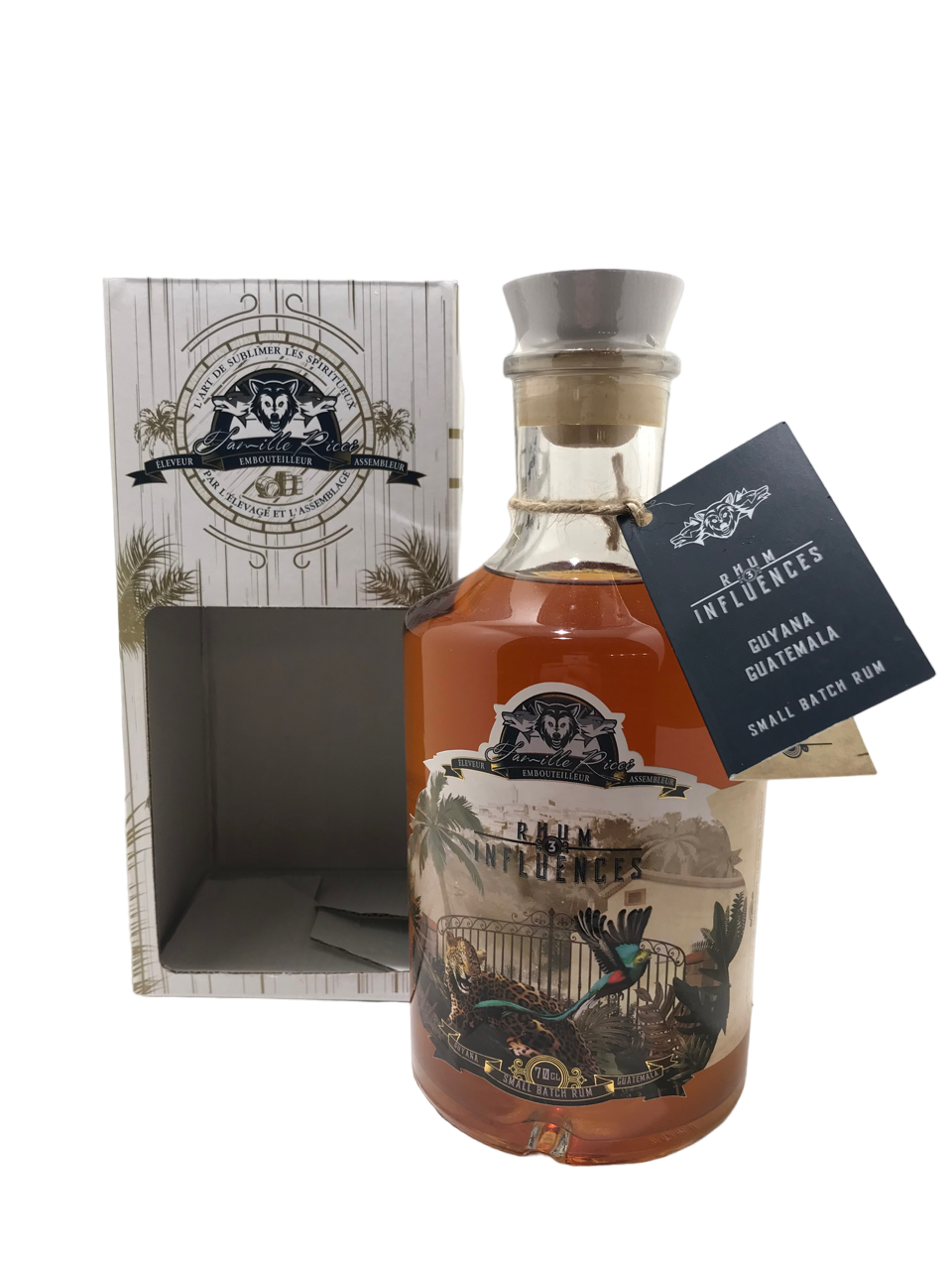 rhum rum spirit spiritueux famille ricci france french rhum influences 3 guyana guatemala guyane small batch
