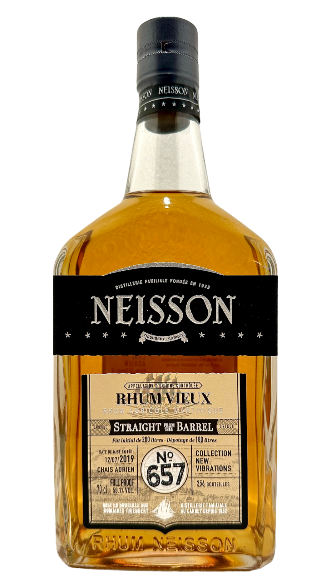 Rhum Neisson Straight from the barrel N657 Rhum martinique 