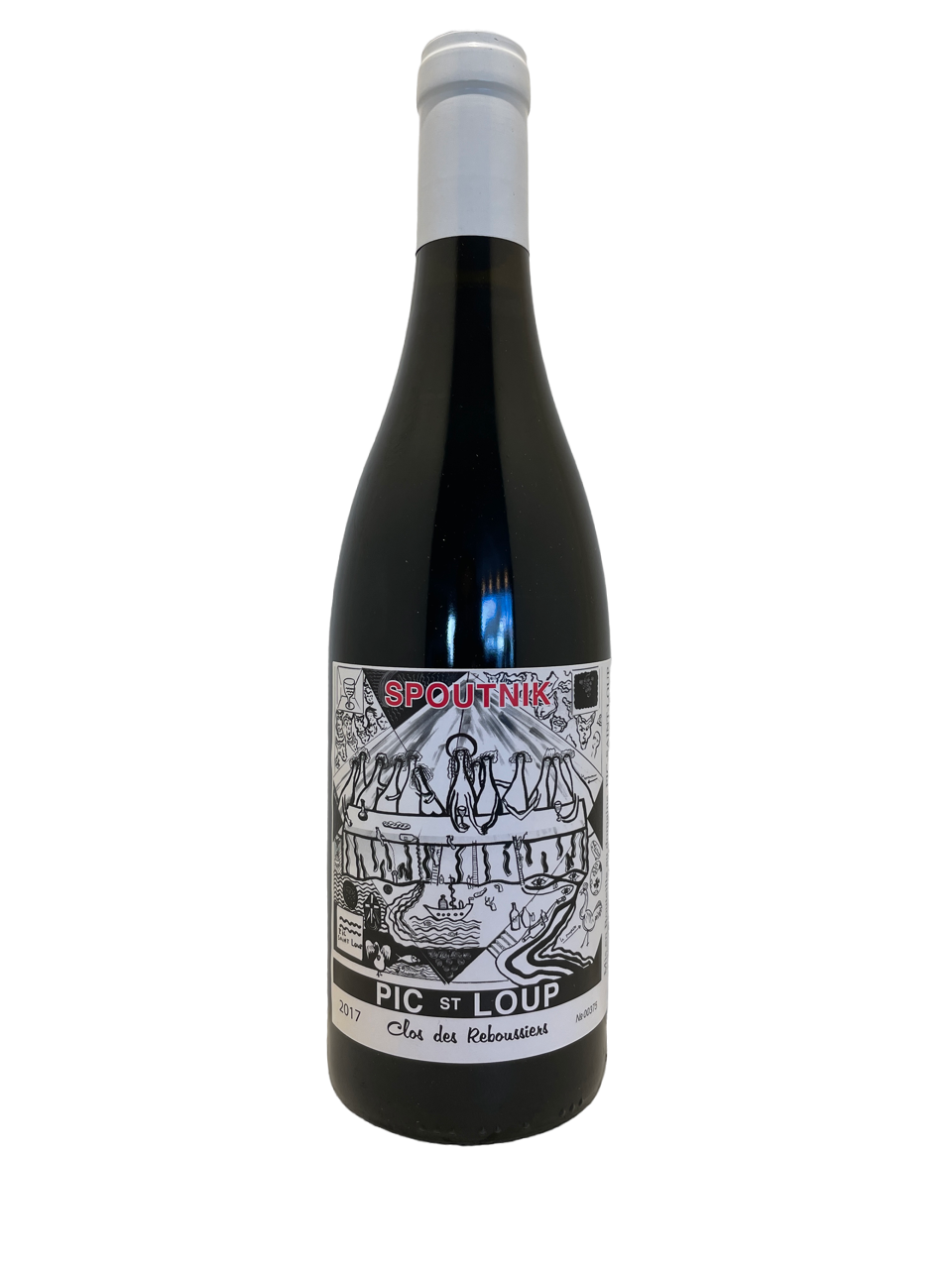 Languedoc pic saint loup le clos des reboussiers natural wine organic biodynamie vin nature cuvée spoutnik