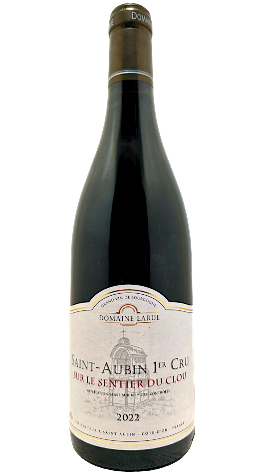 Saint Aubin 1er cru sur le sentier du clou Domaine Larue