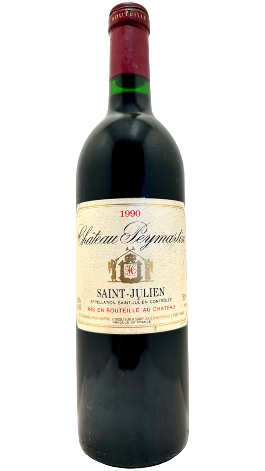 Saint Julien Chateau Peymartin 1990