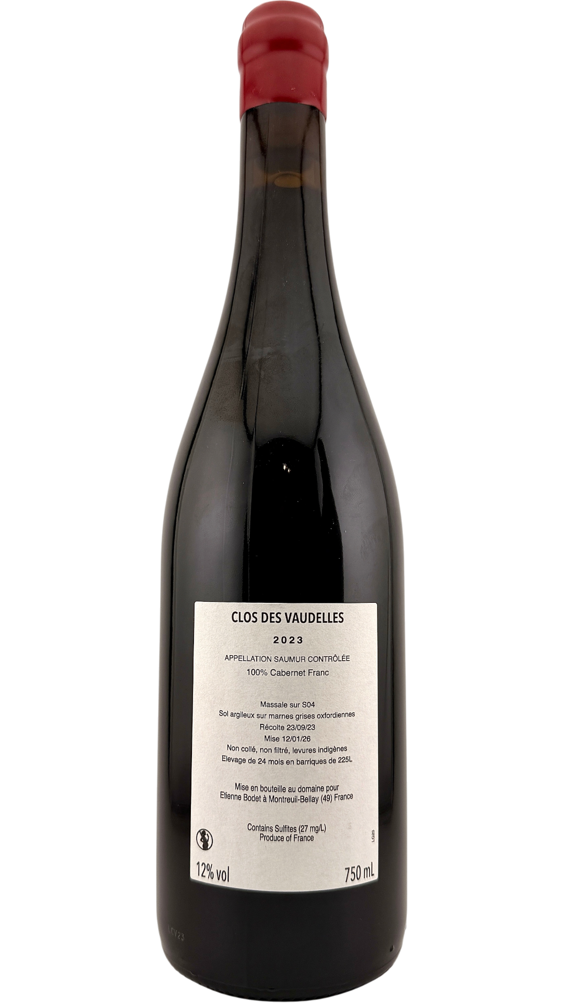 Saumur "Clos des vaudelles"