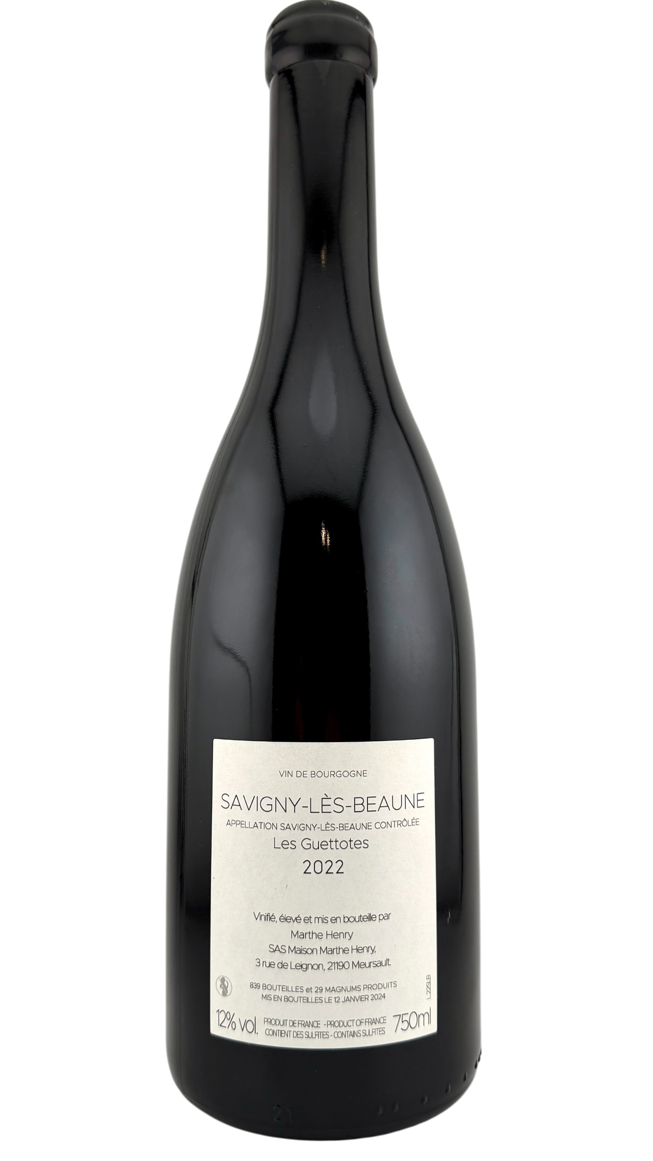 Savigny les beaune Les Guettotes  2022 Marthe Henry