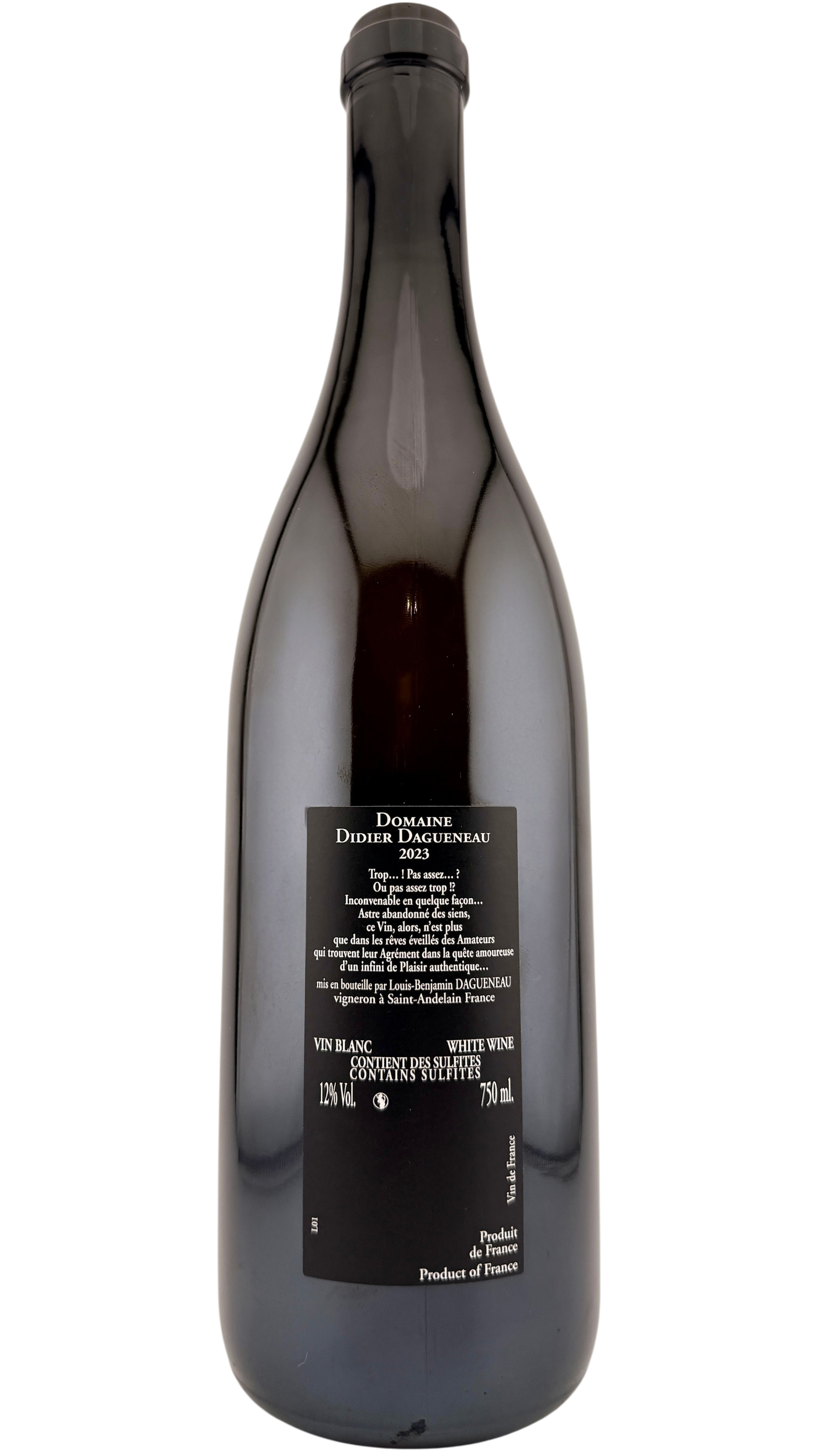 Silex Vin de France Louis Benjamin Dagueneau