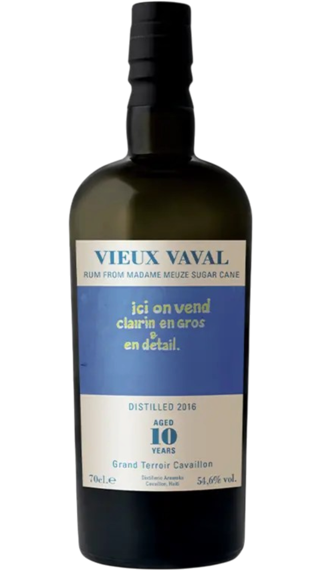 VIEUX VAVAL 10 ans 2016 Small batch ex-Caroni cask
