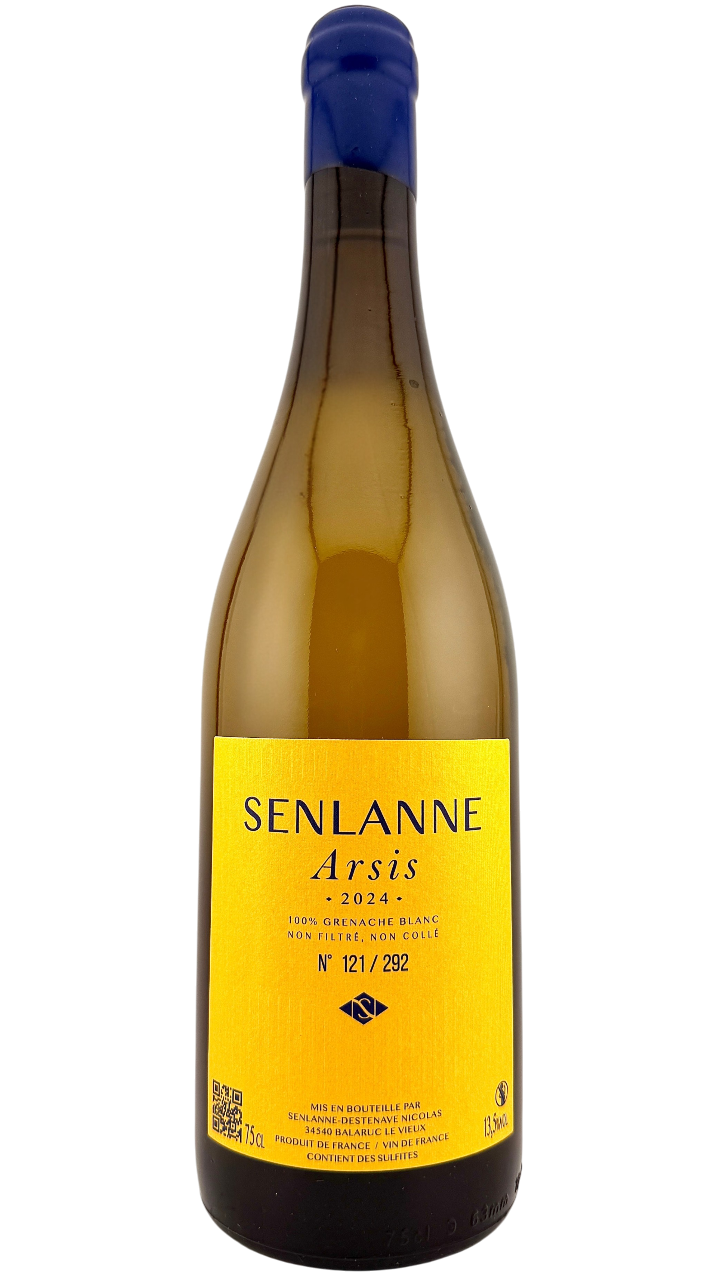 Vin de France Arsis Blanc Domaine Senlanne