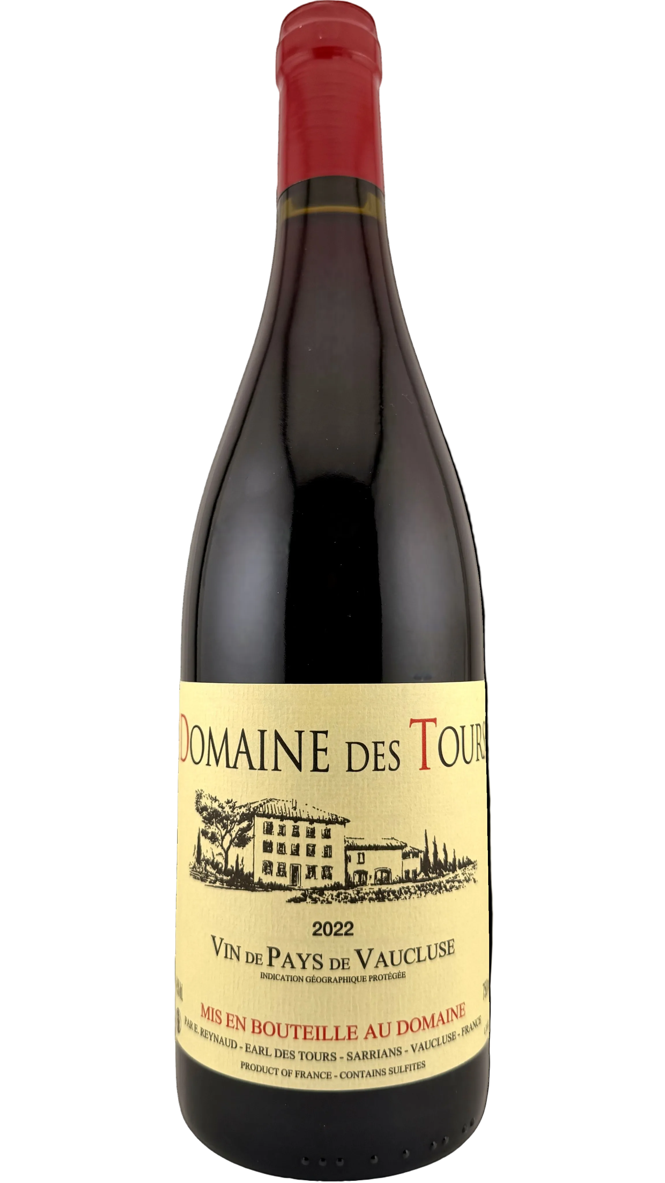 Vin de pays de vaucluse Domaine des Tours Emmanuel Reynaud