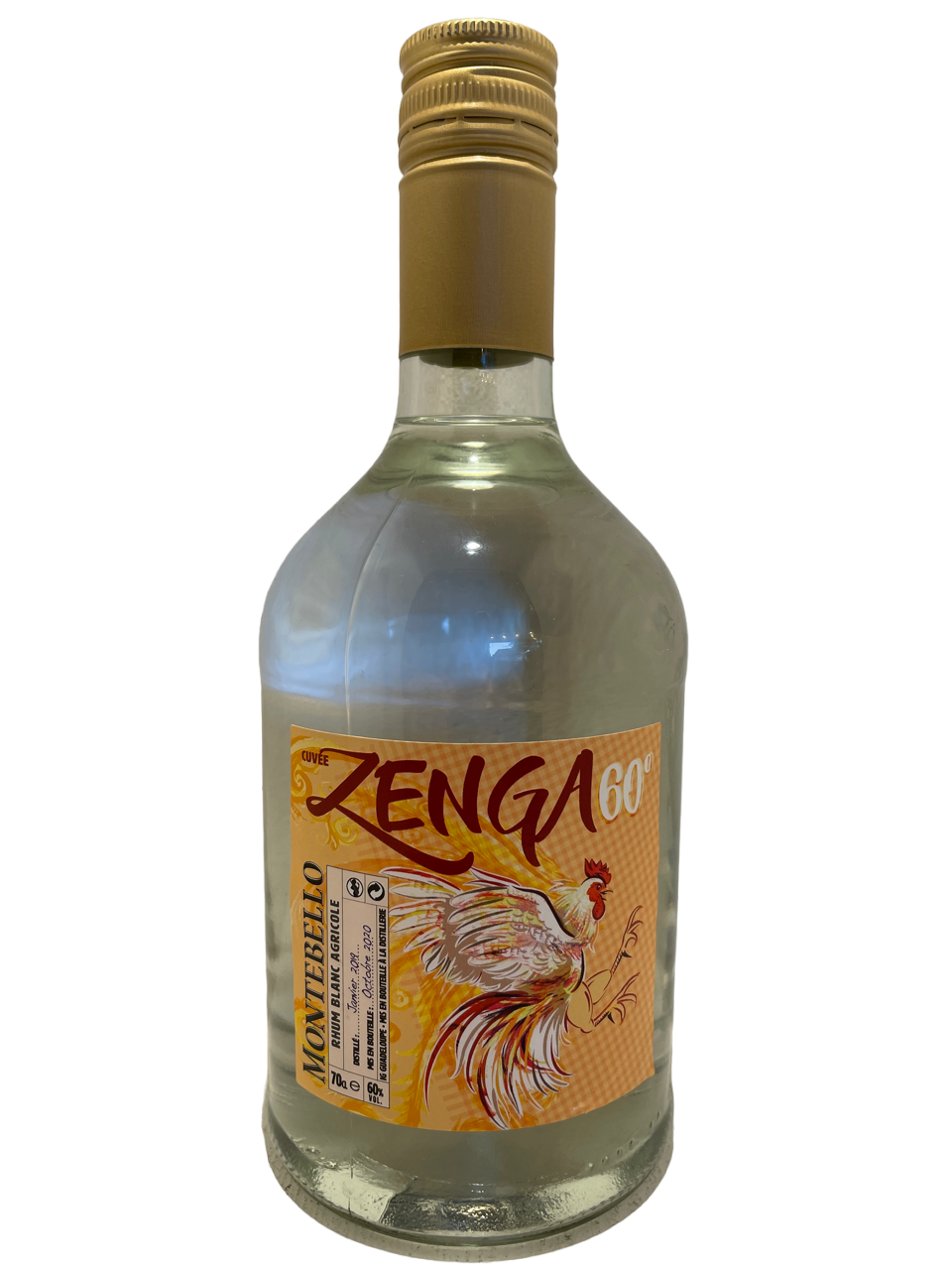 rum rhum agricole guadeloupe marie galante montebello spirit spiritueux rhum blanc zenga