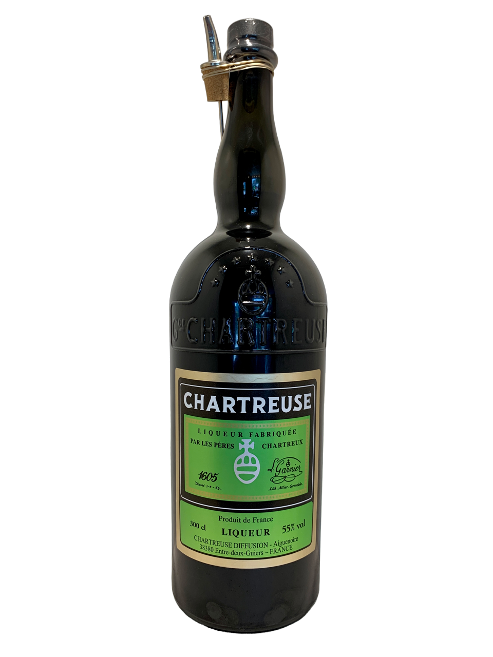 liqueur de plante les pères chartreux voiron entre-deux-guiers isère la grande chartreuse verte jéroboam mise 2023