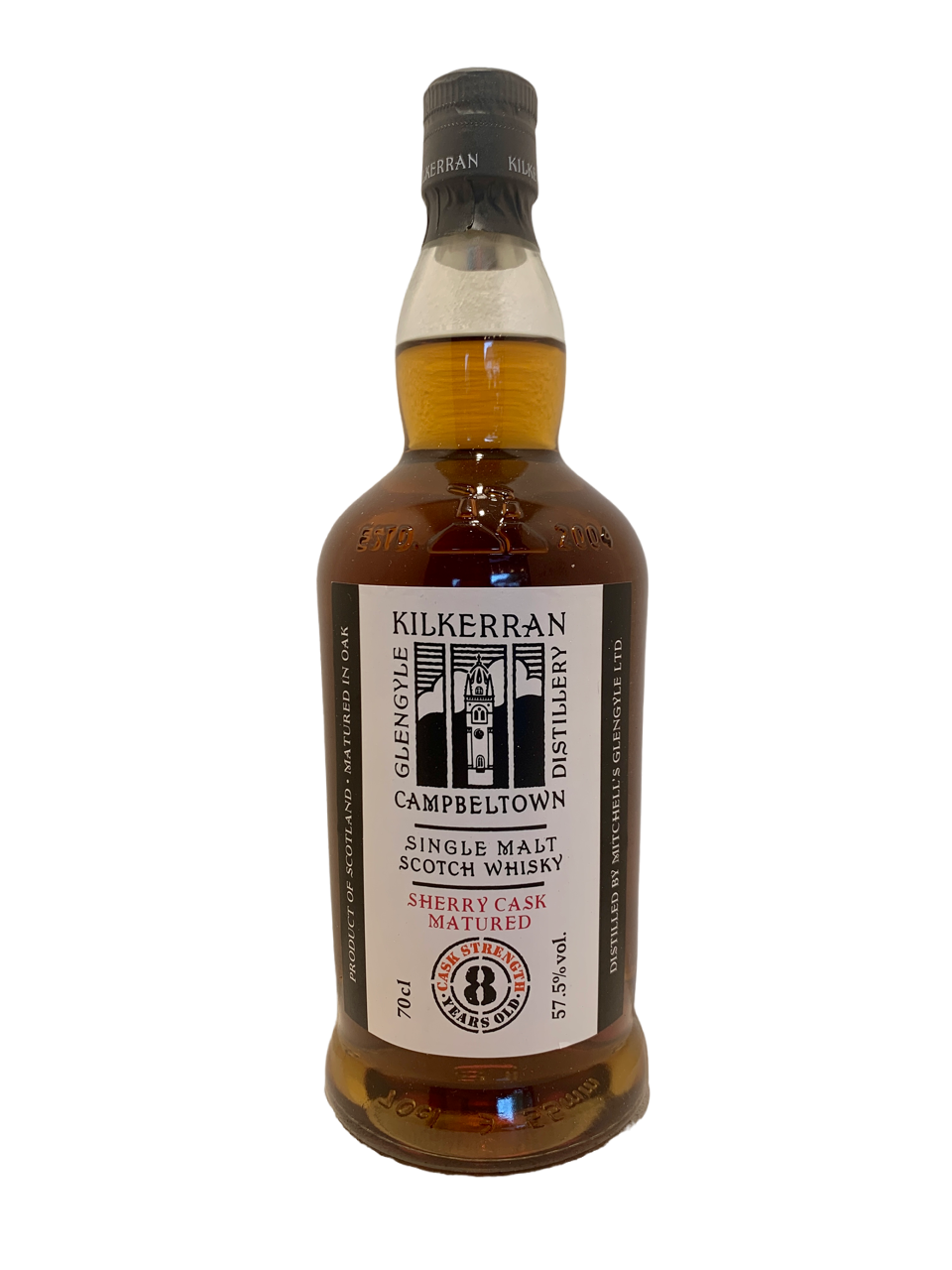 Kilkerran "Sherry cask matured" 8 ans cask strength