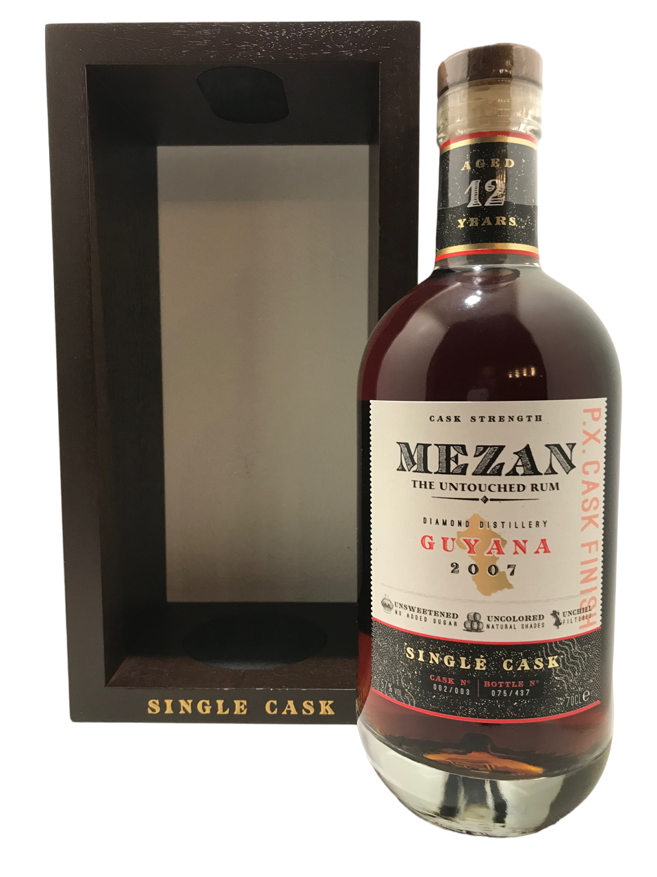 rhum guyane mezan single cask 2007 spiritueux spirit guyana rum 
