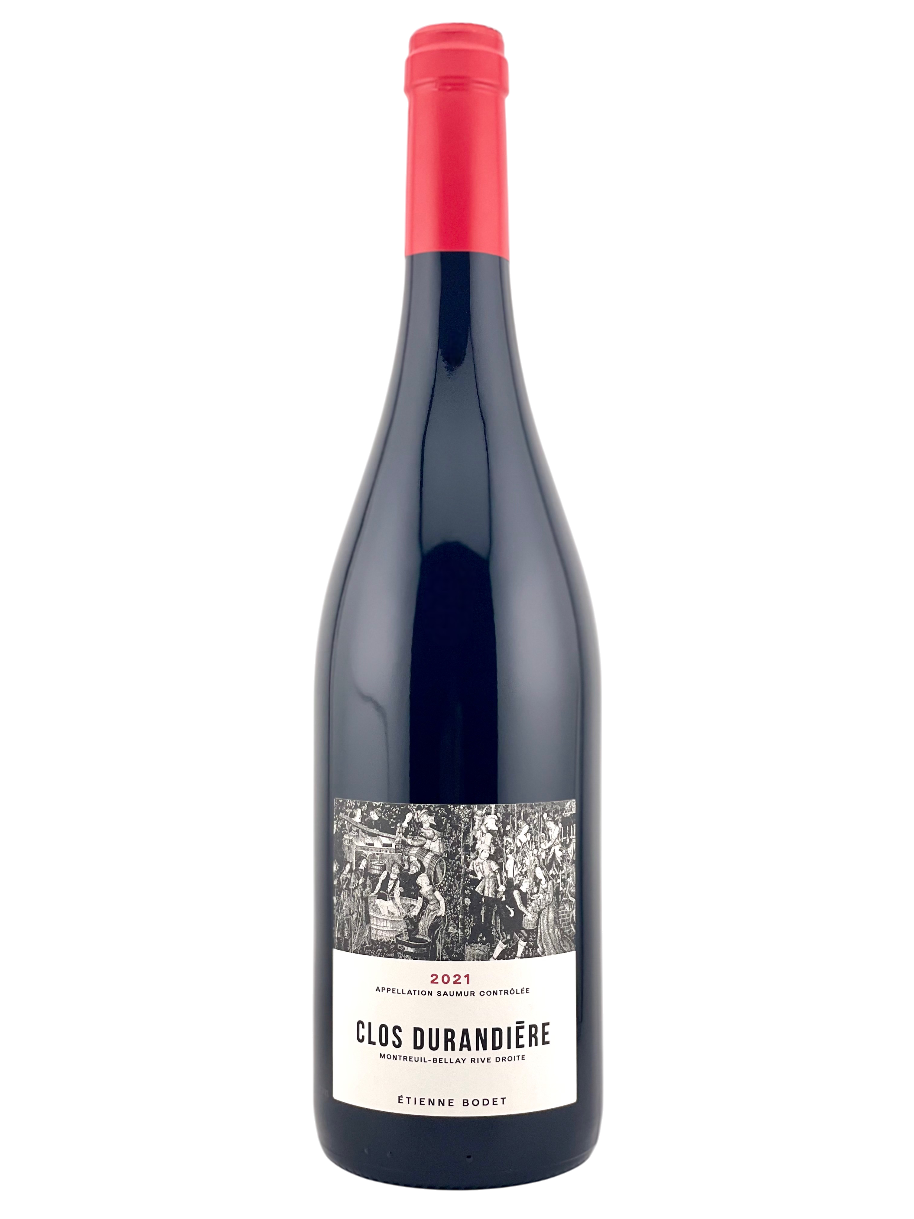 saumur clos durandière étienne bodet vin rouge de la vallée de loire valley red wine clos rougeard cabernet franc grappes bio biodynamie organic vin naturel natural wine