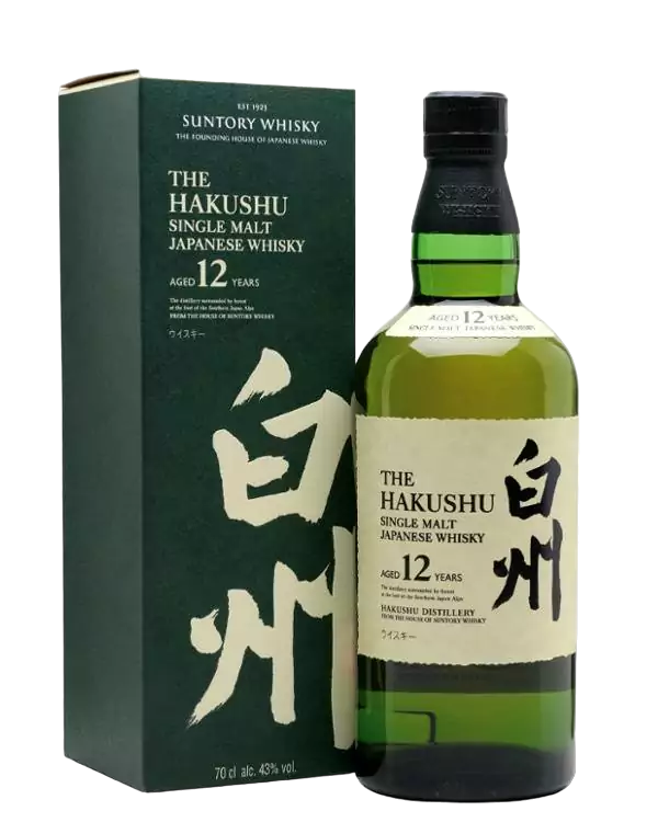 spirit spiritueux single malt japanese whisky the hakushu 12 years old suntory