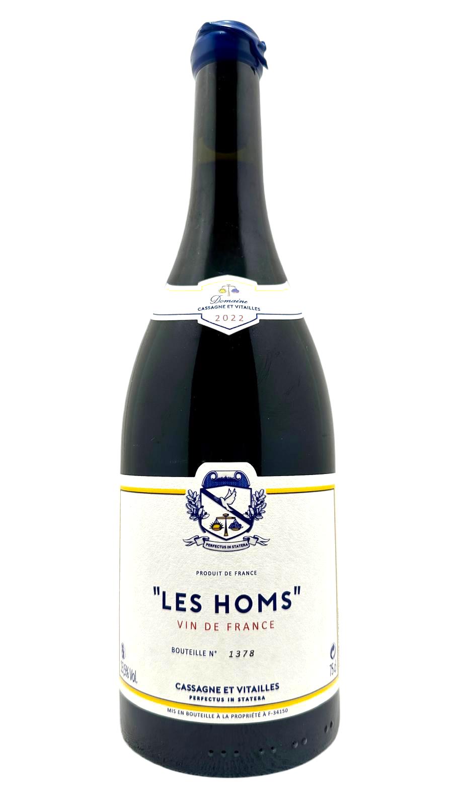 vin de france les homs domaine cassagne et vitailles vin rouge du languedoc red wine bio biodynamie organic parcelle small plot grenache noir Matthieu Rollin et Nicolas Seffusatti