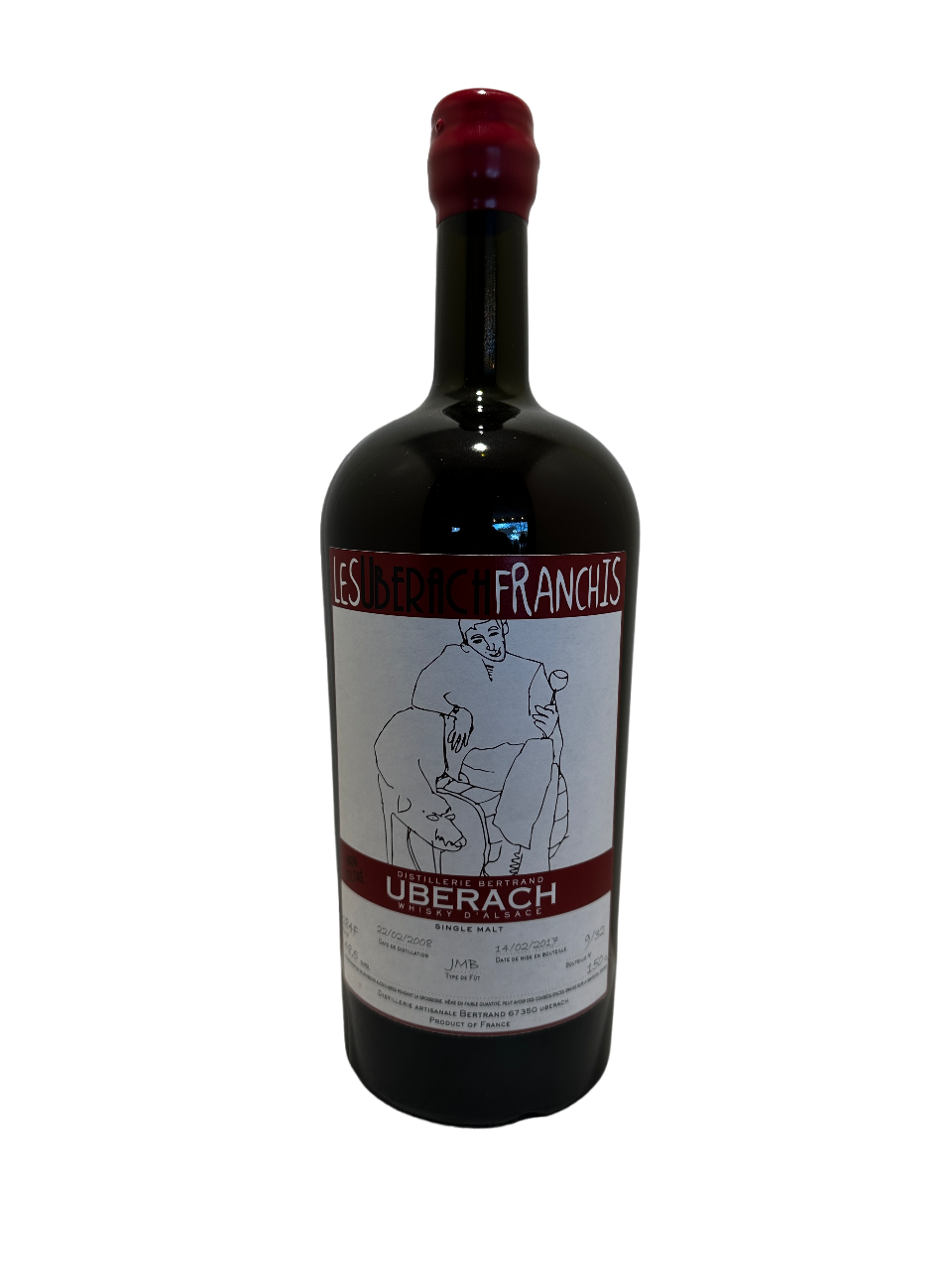Whisky single cask "Jean-Marc Brignot" Les UBERACH franchis MAGNUM